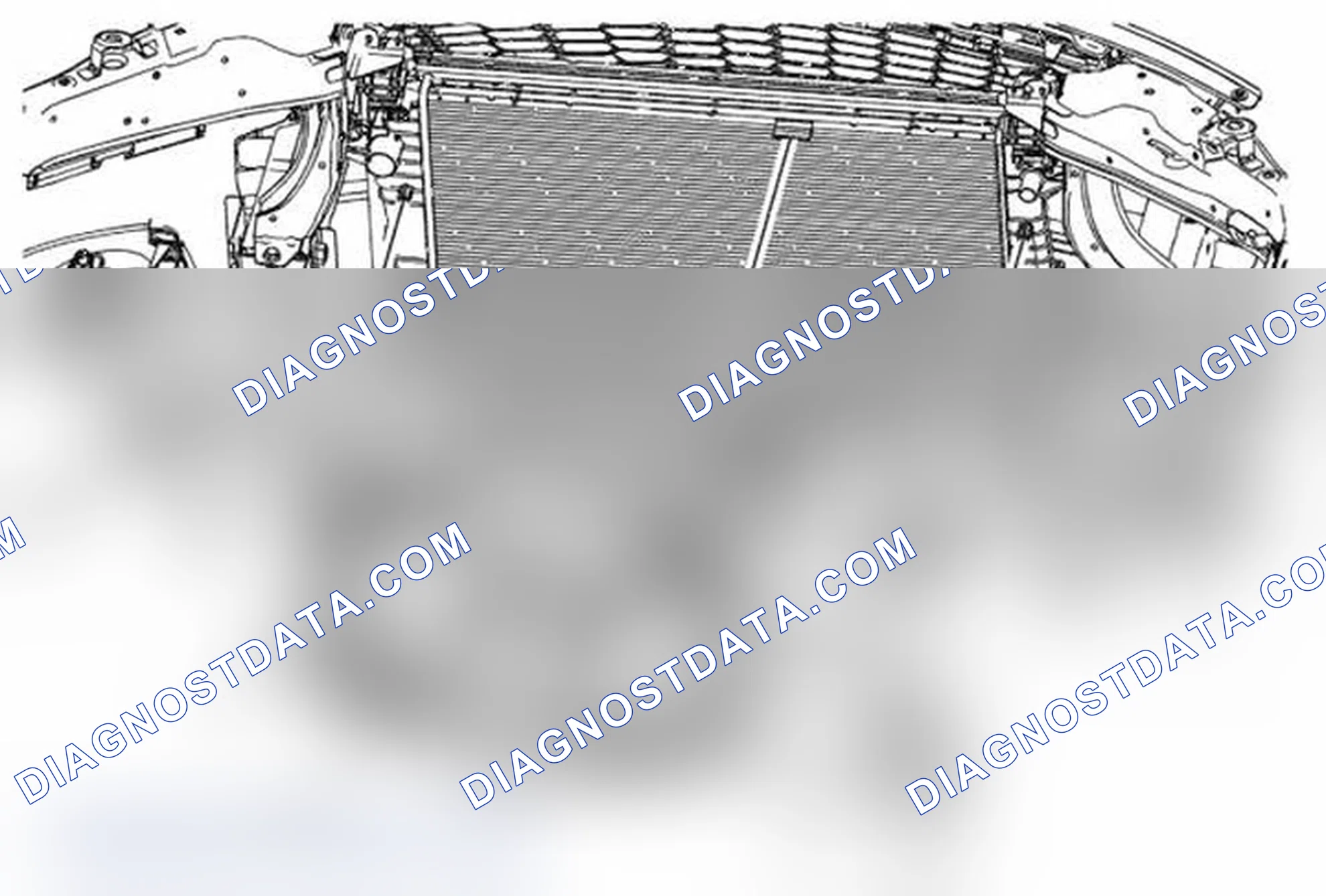 Scheme 28: Engine Coolant Fan Shroud Replacement (2H0)