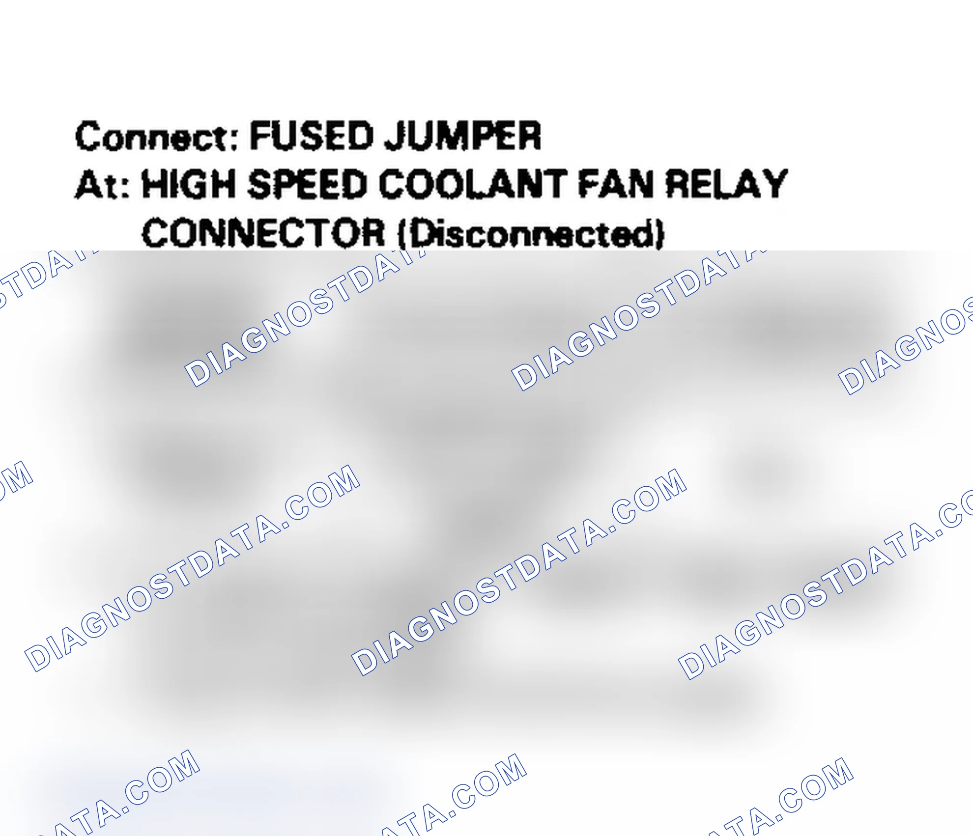 Scheme 15: Coolant Fan High Speed Relay Test (Table 3)