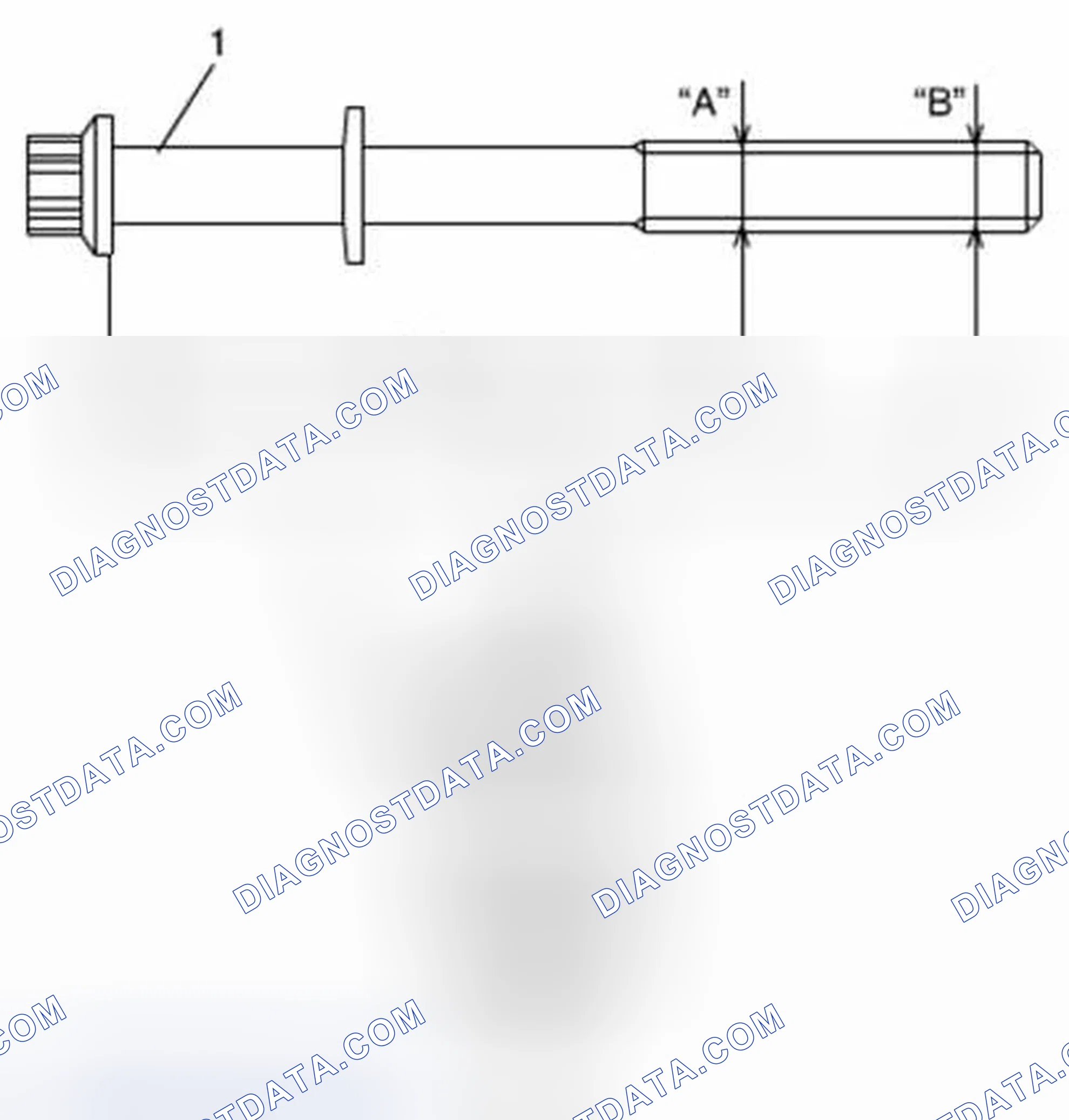 Scheme 16: Crankcase Bolt No. 1 Inspection