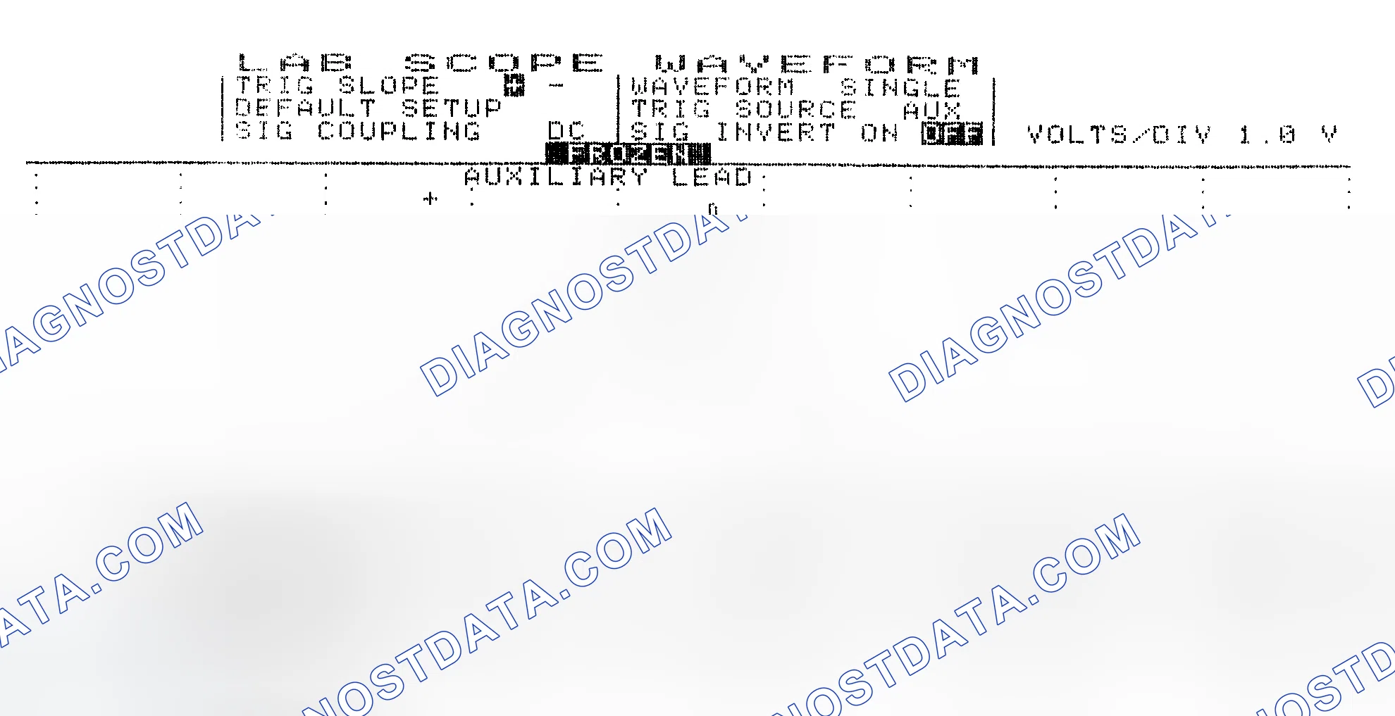 Scheme 19: Single Injector w/Excessive Current Flow - Current Pattern