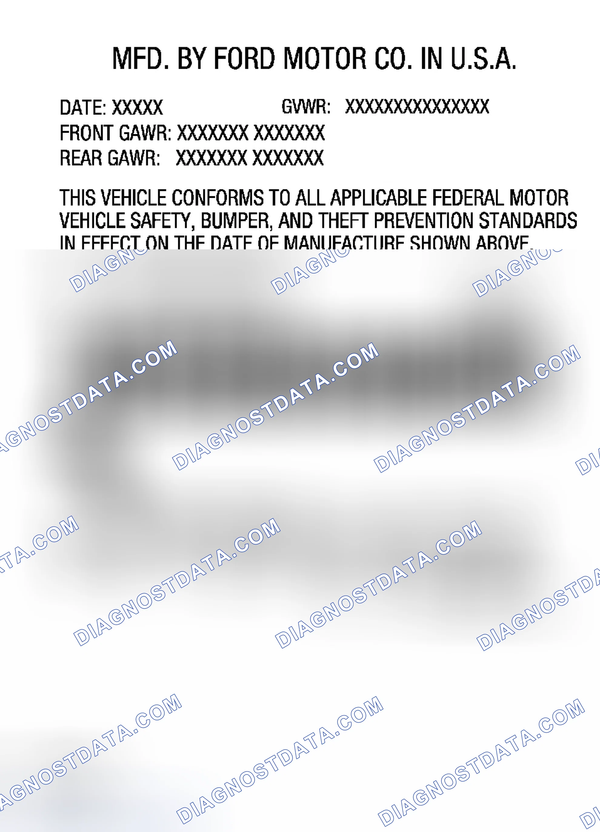 Scheme 23: Paint Codes - Ford Five Hundred, Mercury Montego