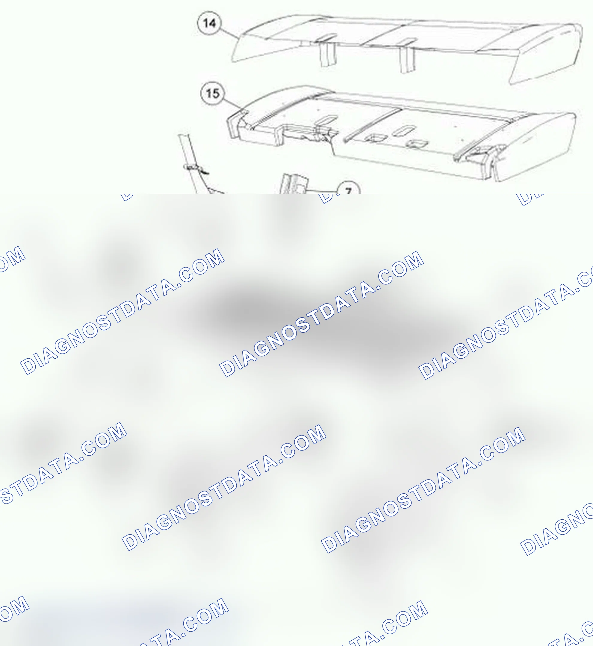Scheme 7: Seat Mounted Safety Restraints - Cushion, 3-Passenger Bench