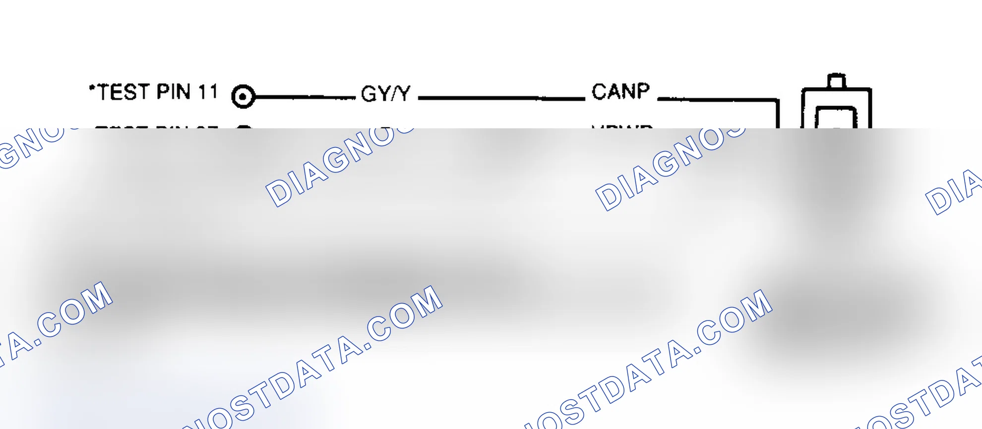 Scheme 46: CANP Valve Circuit & Connector Terminal ID (KB2)