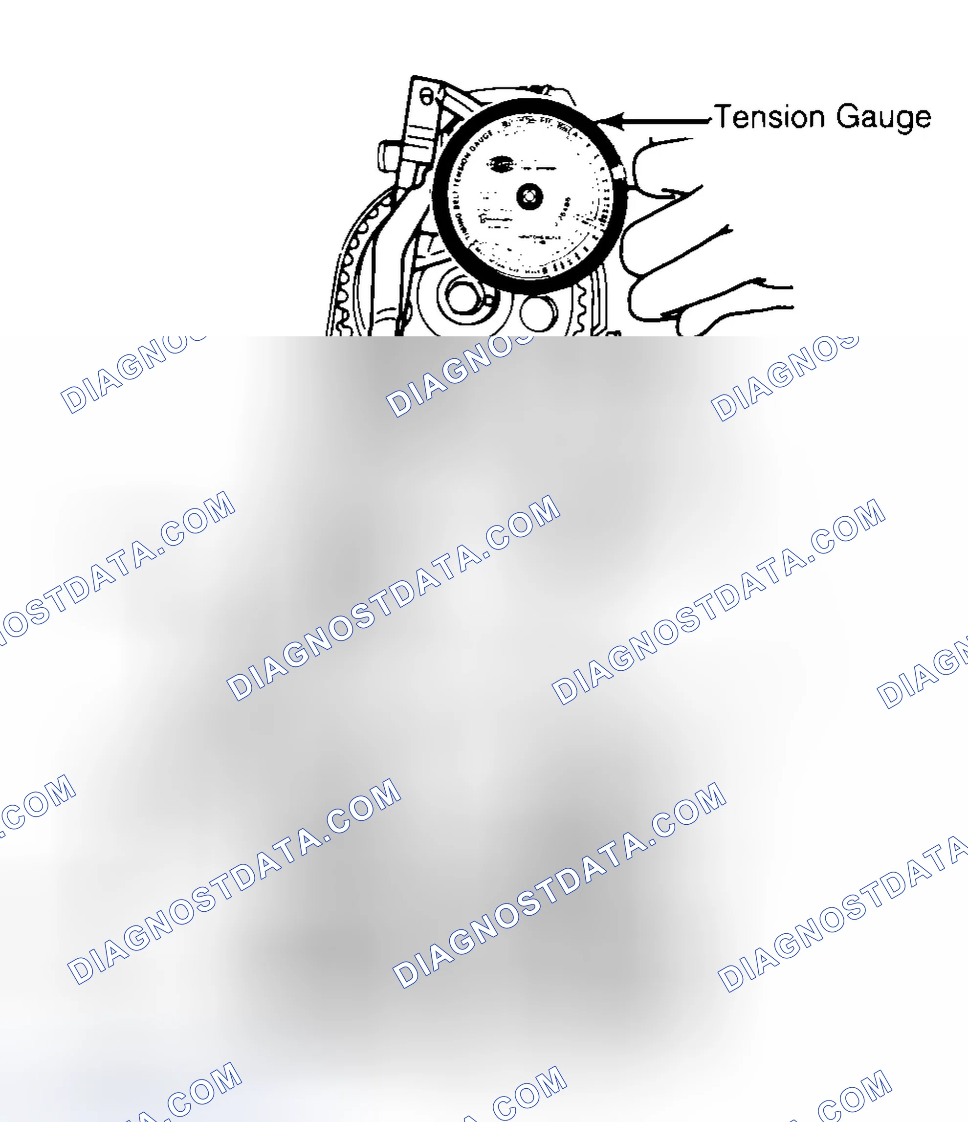 Scheme 3: Adjusting Typical Timing Belt Tension
