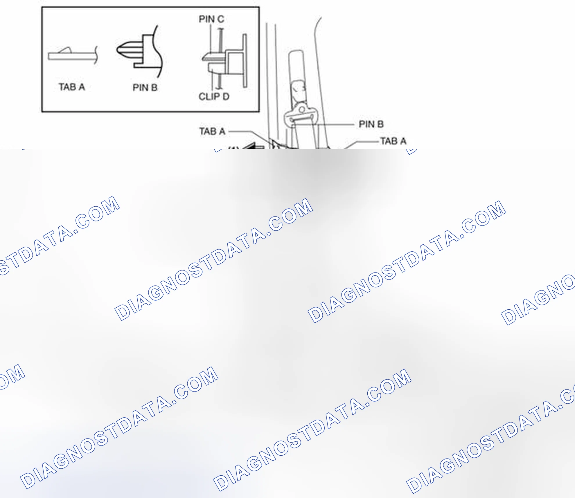 Scheme 116: B-PILLAR LOWER TRIM REMOVAL/INSTALLATION