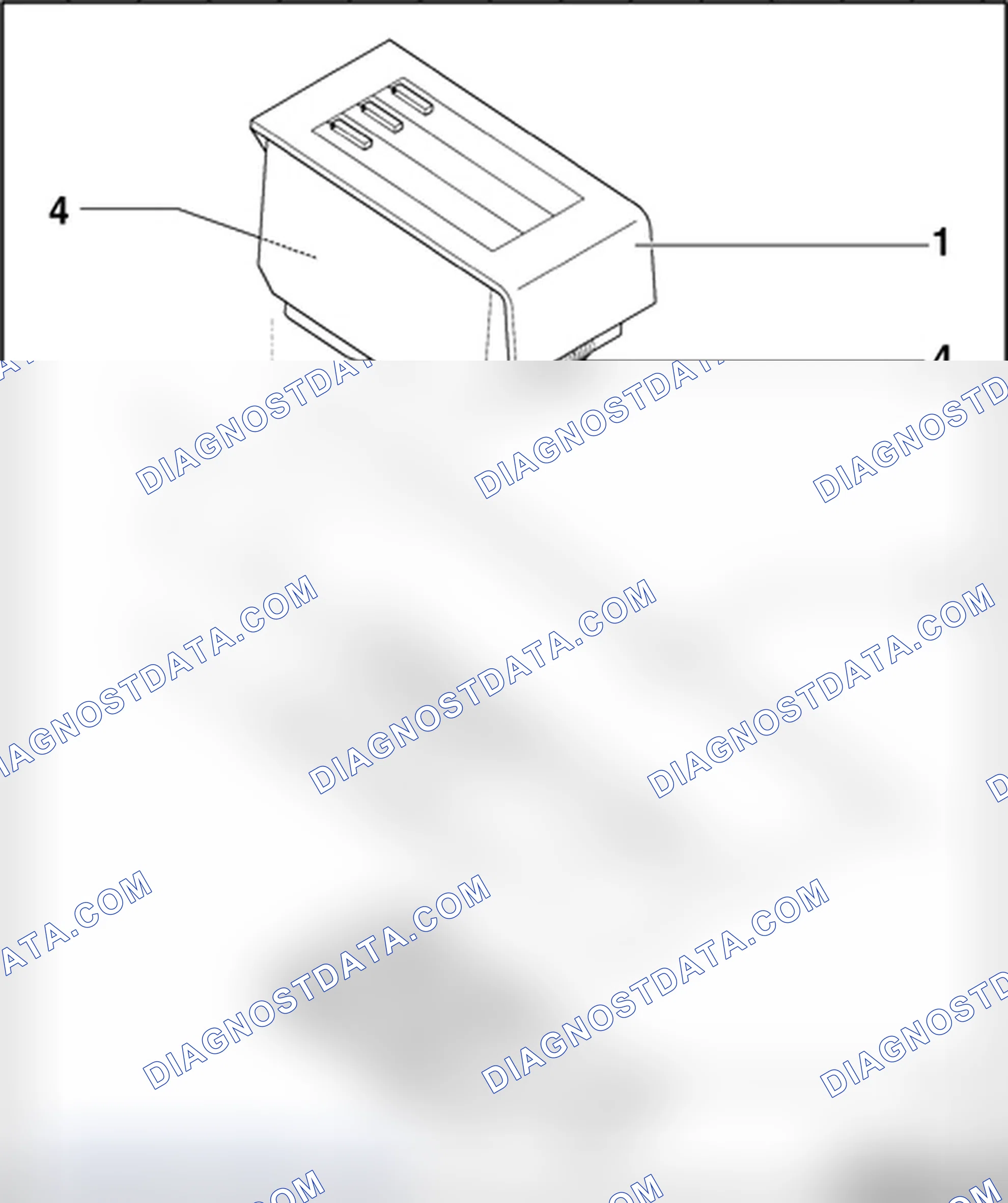 Scheme 17: Cassette tray, assembly overview