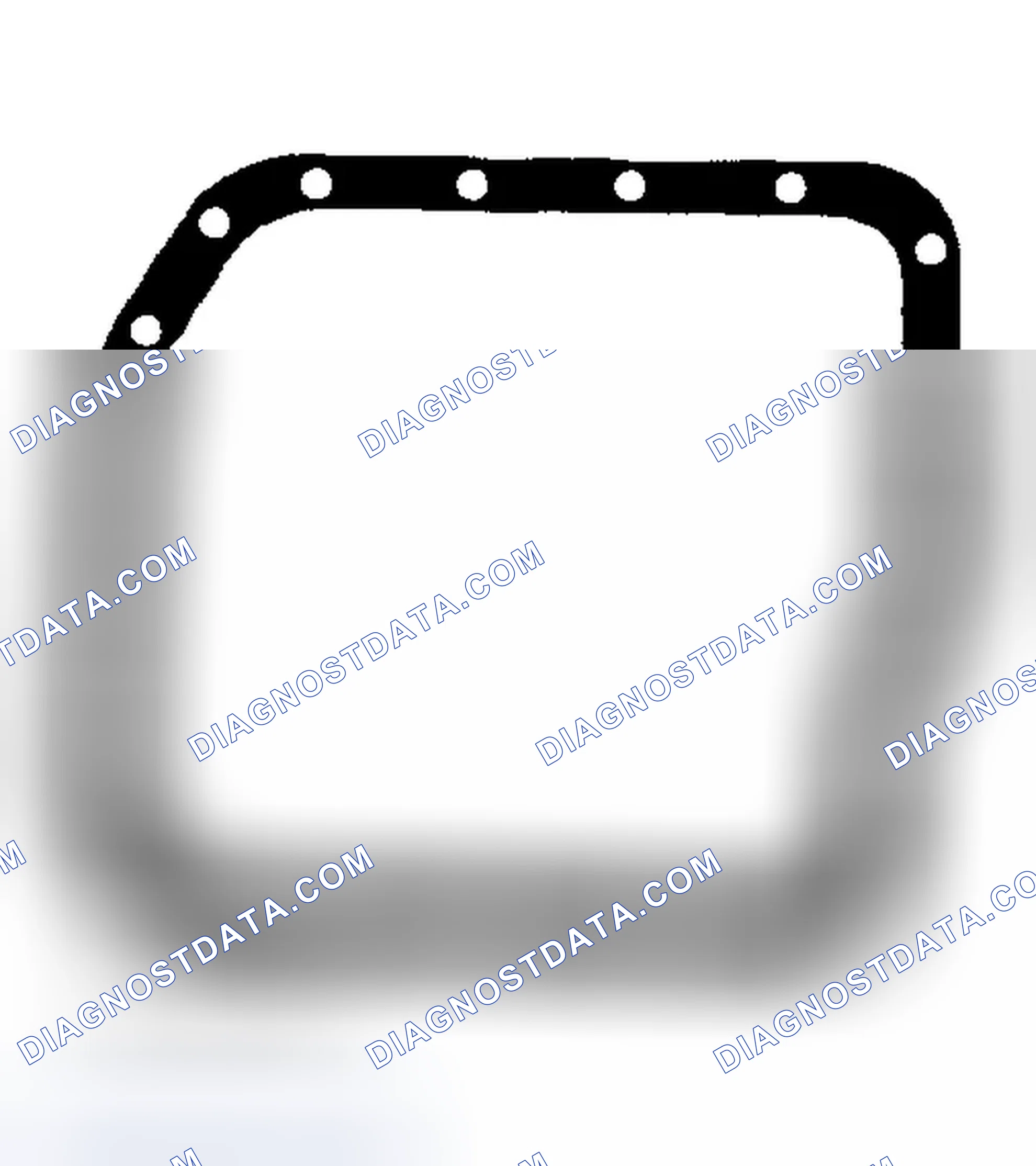 Scheme 156: OIL PAN GASKET