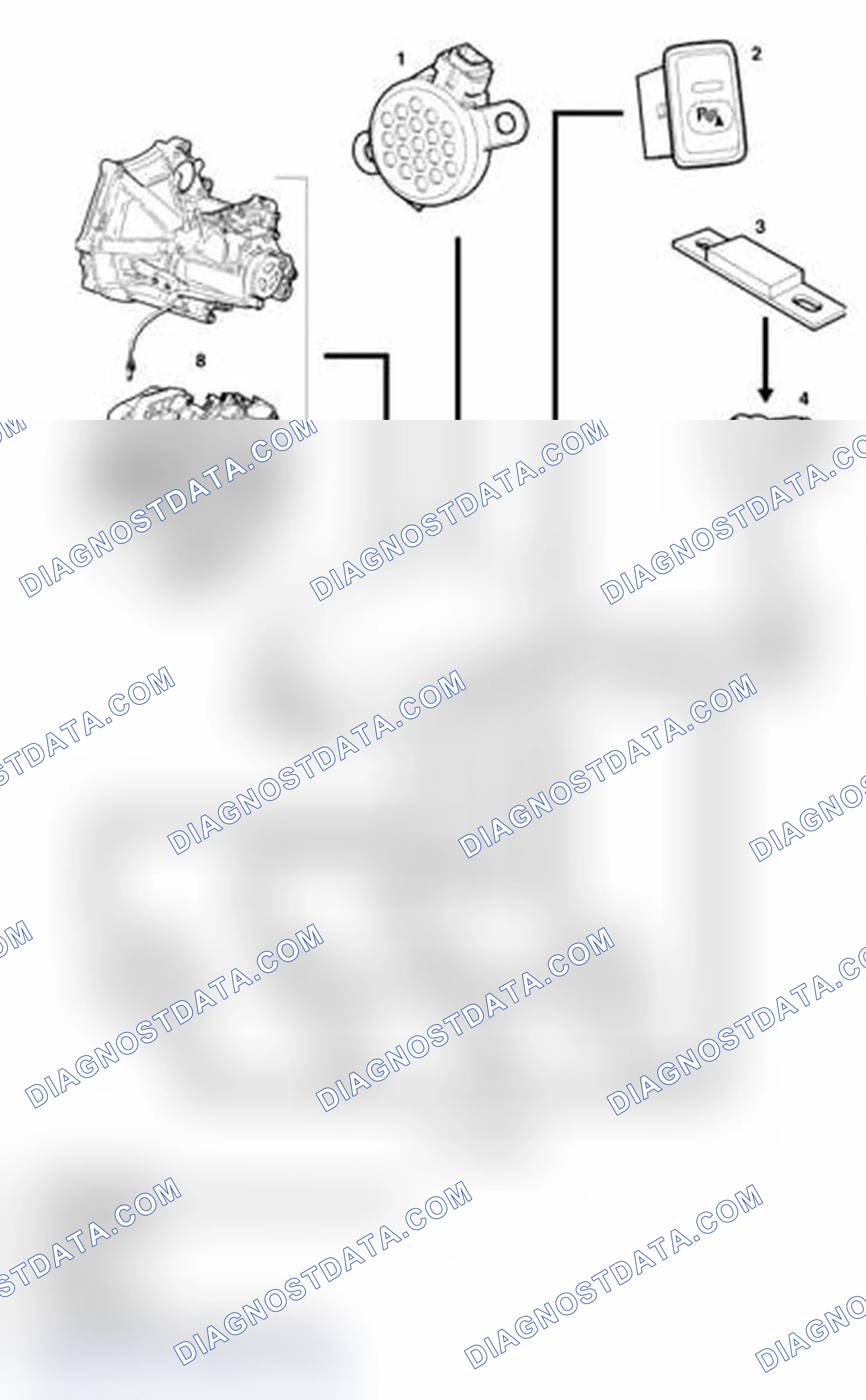 Scheme 11: PARK DISTANCE CONTROL DIAGRAM