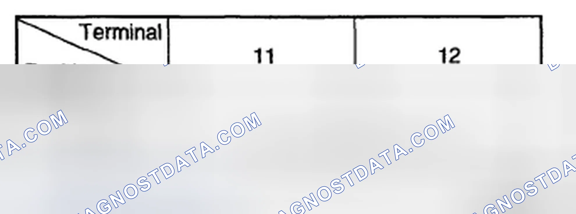 Scheme 10: WASHER SWITCH