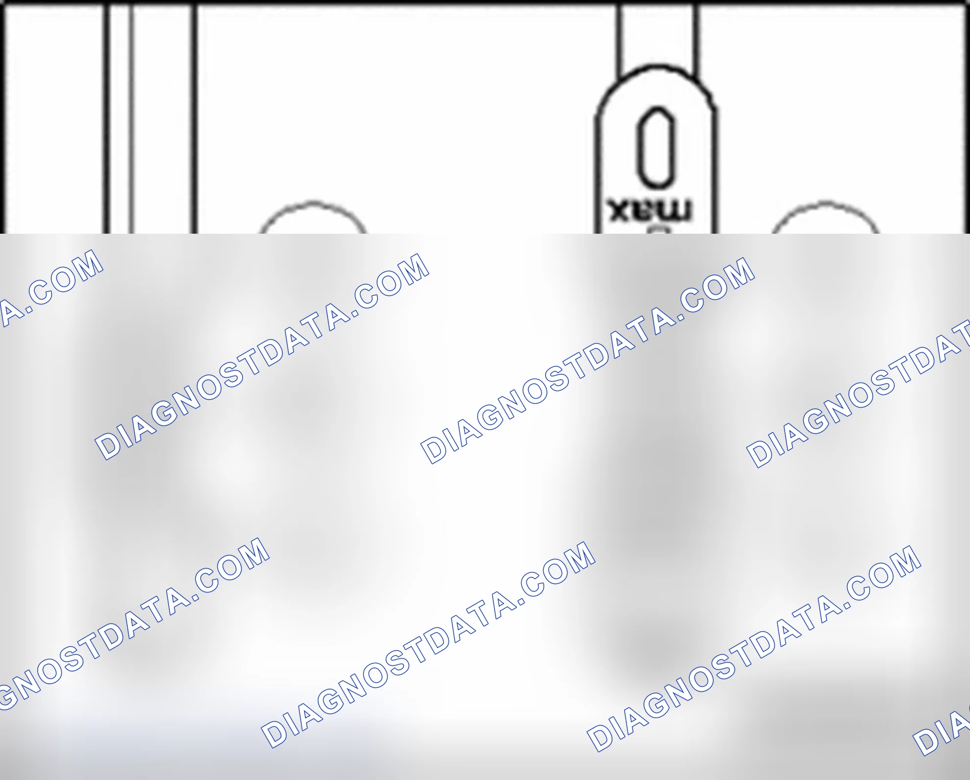 Scheme 324: Range of markings on dipstick