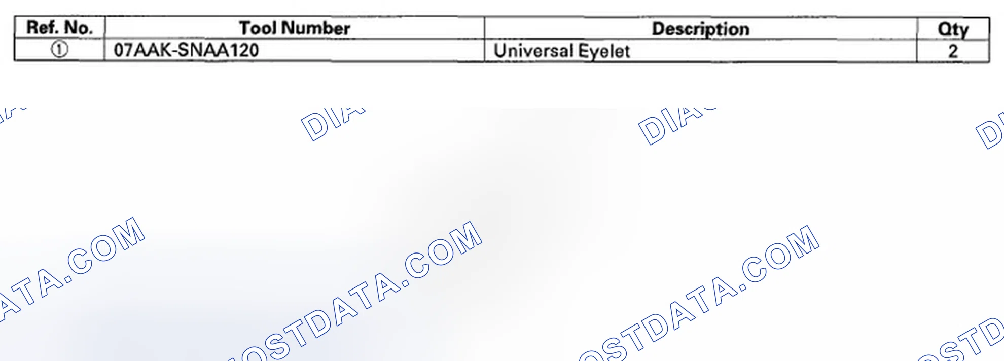 Scheme 572: Special Tools