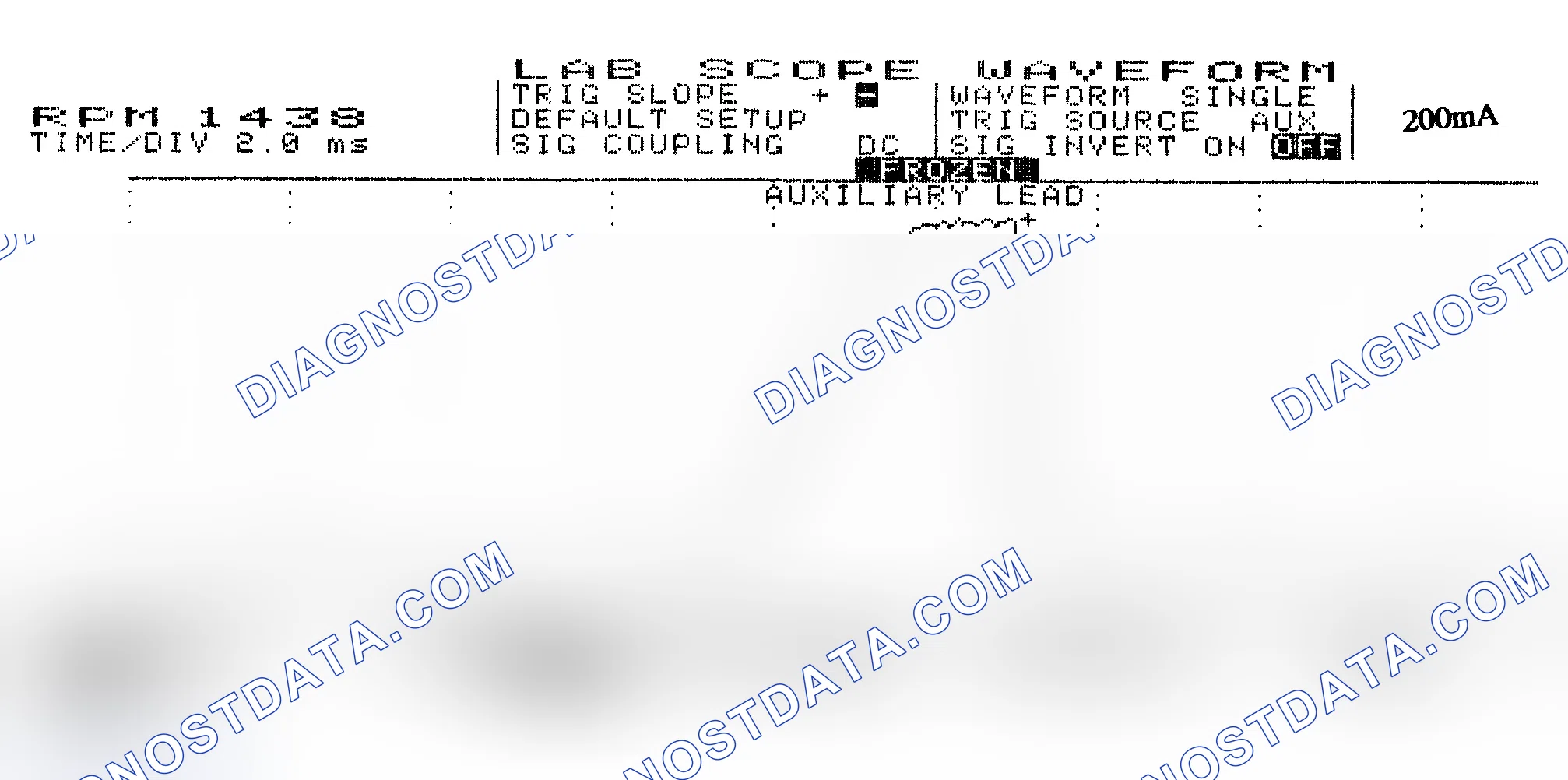 Scheme 15: Single Injector w/Normal Current Flow - Current Pattern