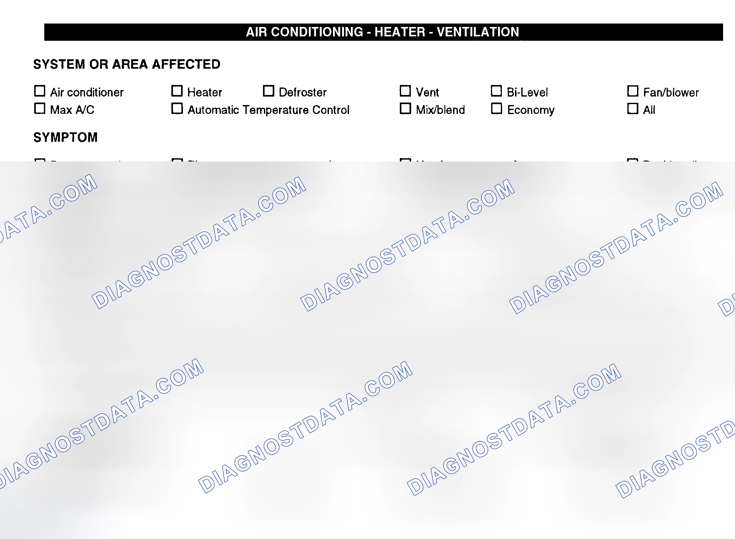 Scheme 8: Air Conditioning, Heater & Ventilation
