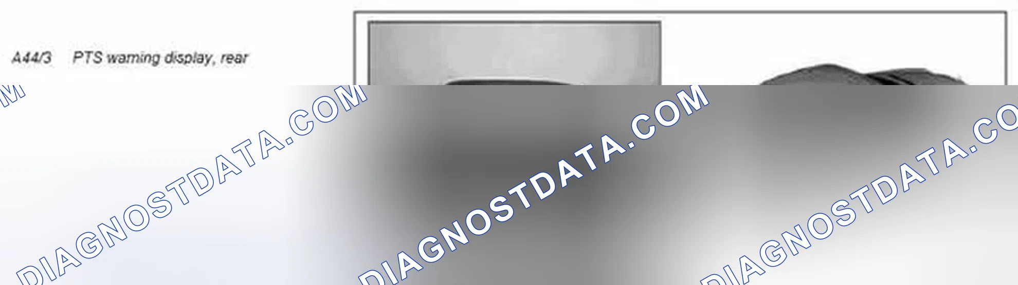 Scheme 77: Warning display, location / task / design / function - GF54.65-P-4104TA