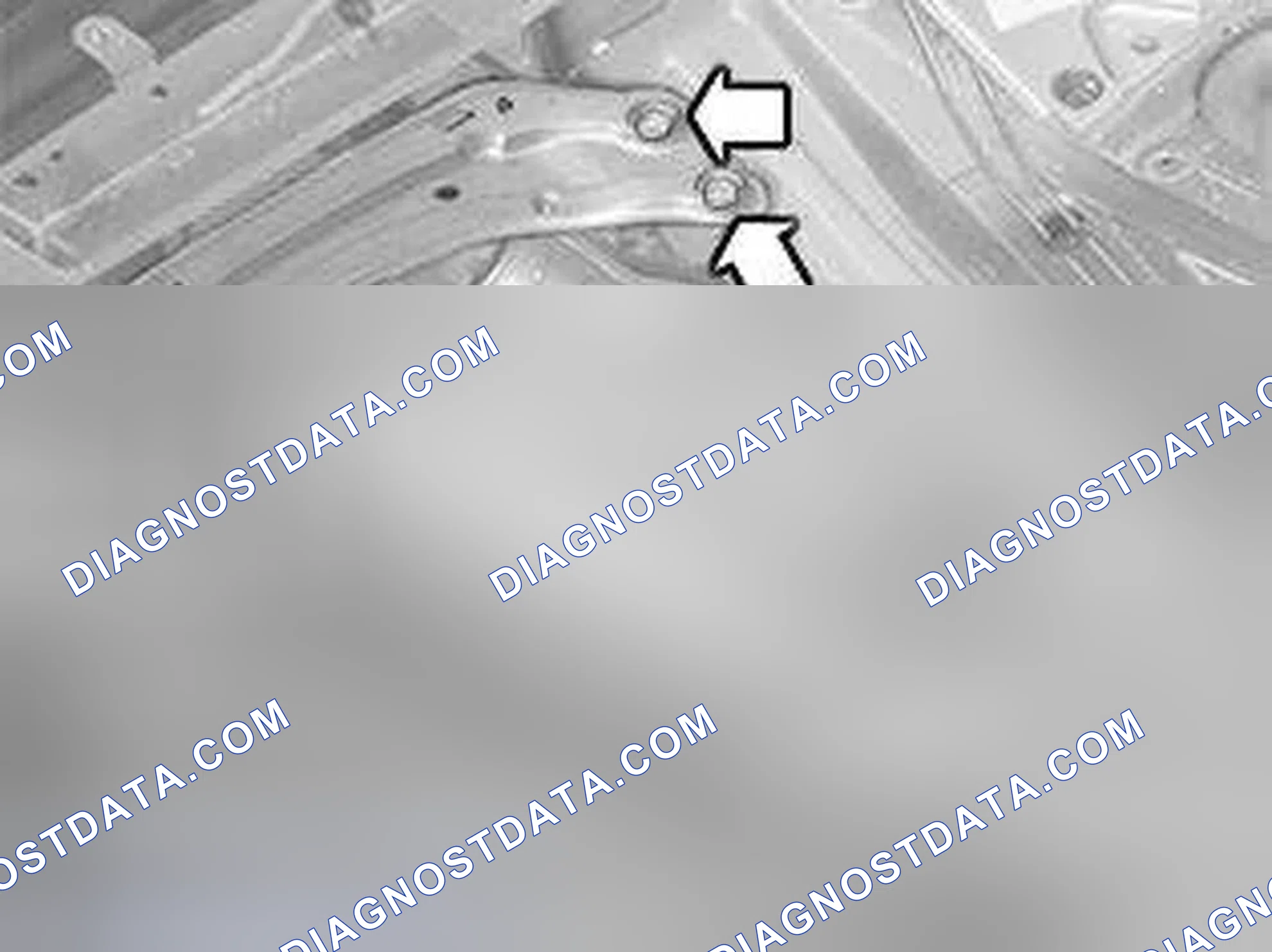 Scheme 1391: Installing the front cross member