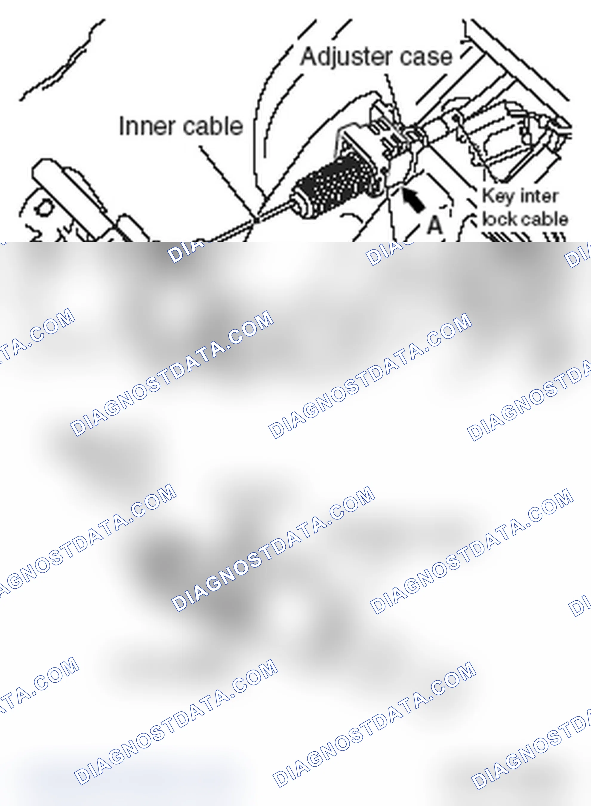 Scheme 89: KEY INTERLOCK MECHANISM CHECK/ADJUSTMENT