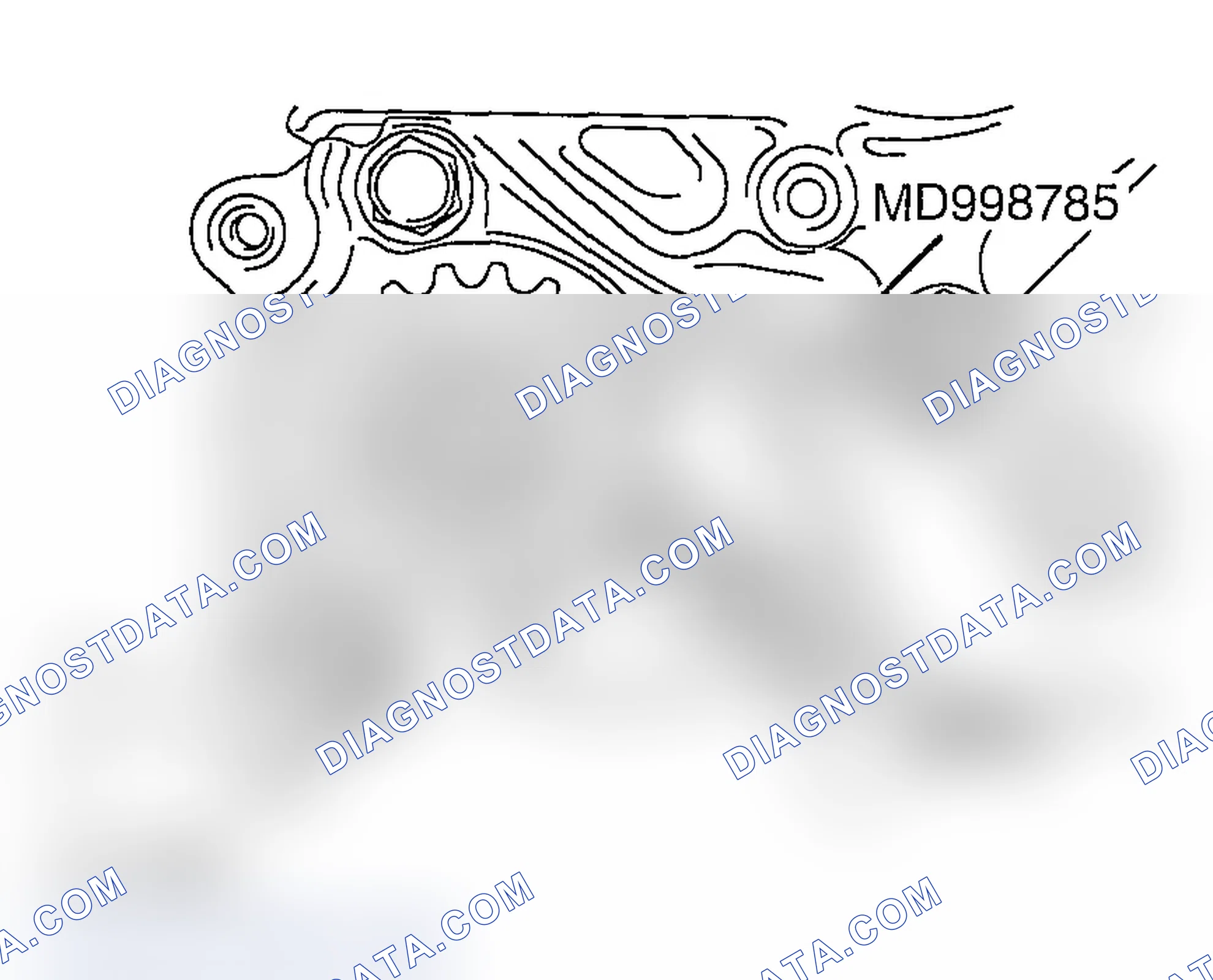 Scheme 596: << F>> COUNTERBALANCE SHAFT SPROCKET REMOVAL