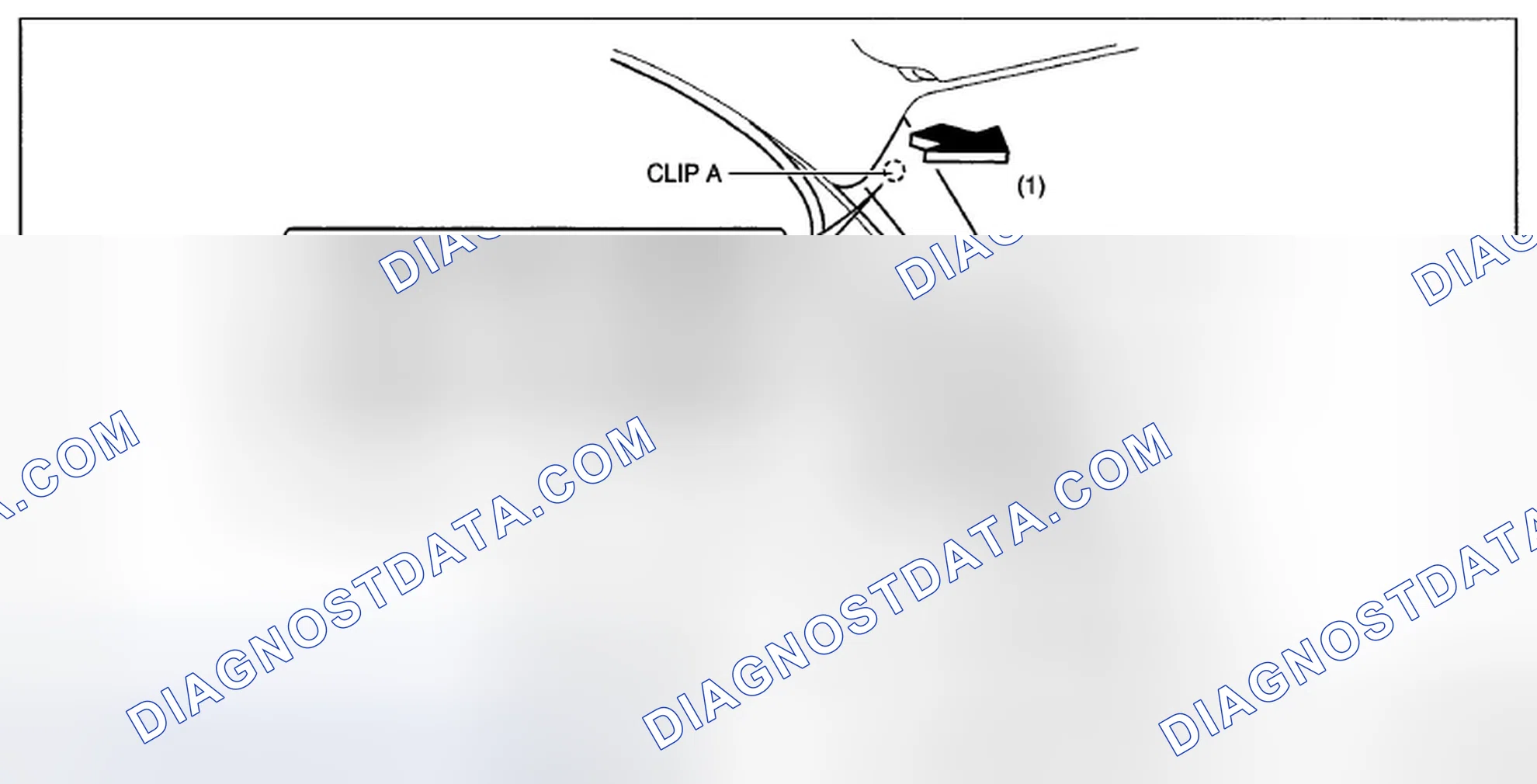 Scheme 99: A-PILLAR TRIM REMOVAL/INSTALLATION