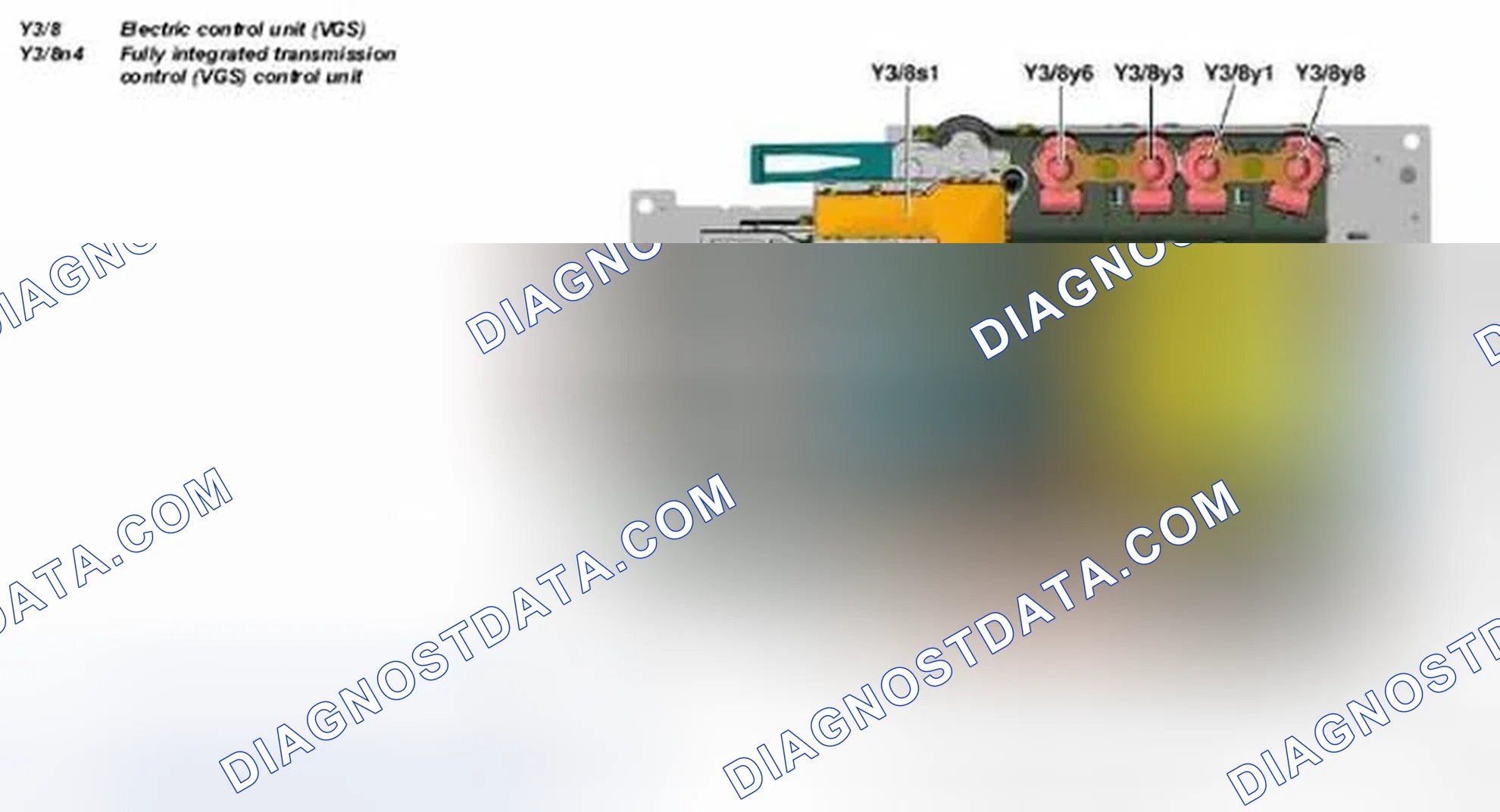 Scheme 40: Identifying Transmission Oil Temperature Sensor Location - Transmission 722.9