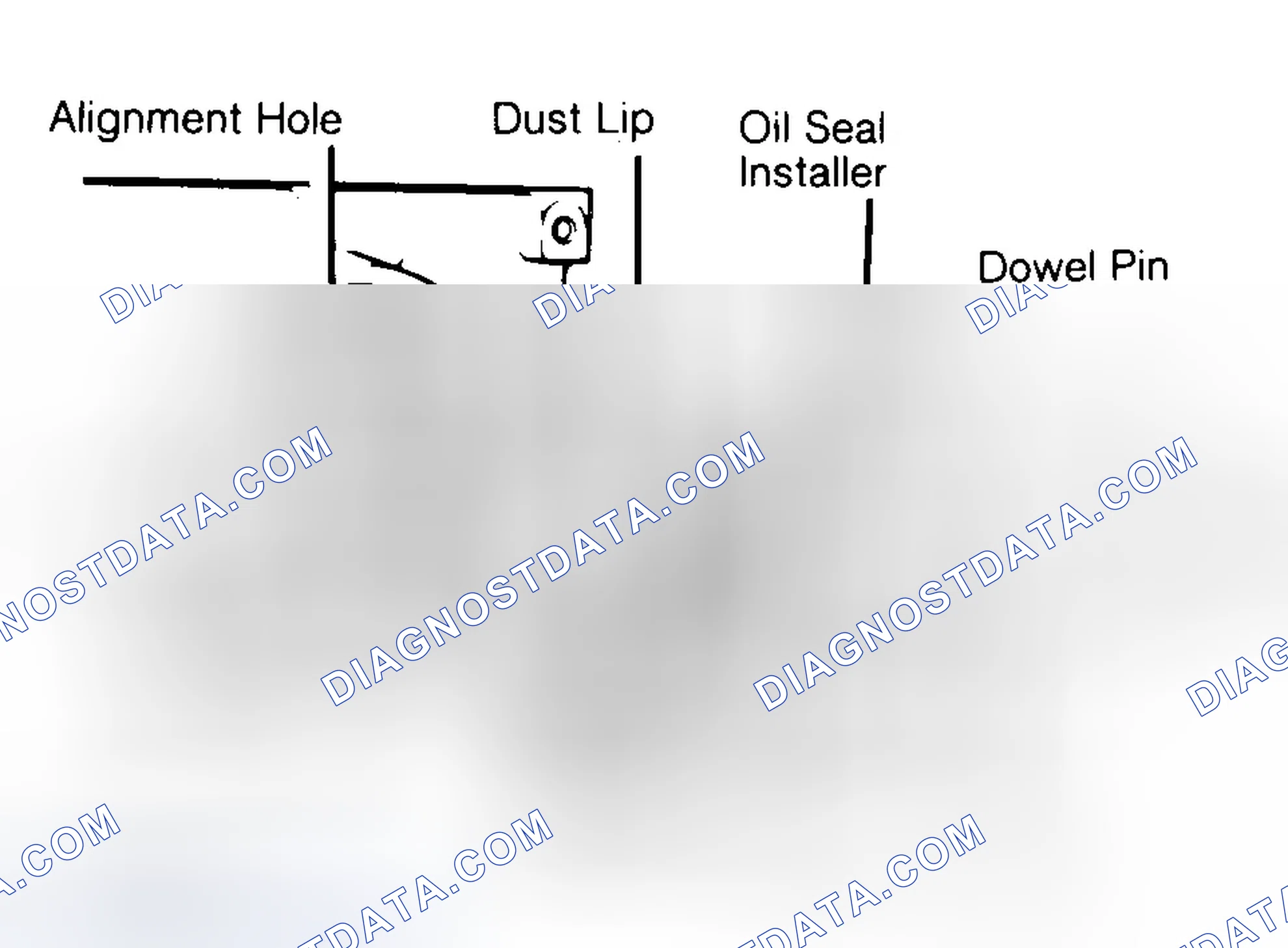 Scheme 10: Installing Typical One-Piece Oil Seal