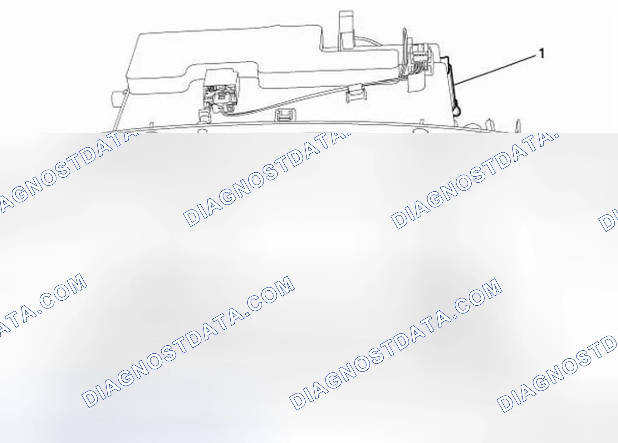 Scheme 62: Instrument Panel Compartment Door Assembly Replacement (Left Hand Drive)