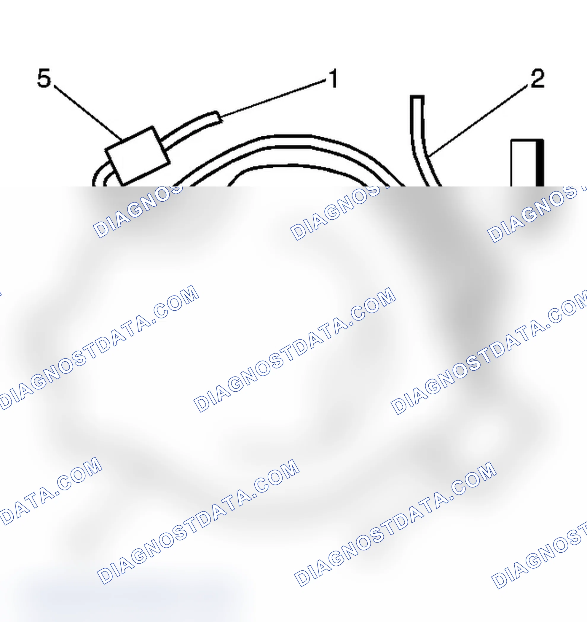 Scheme 1: Emission Hose Routing Diagram