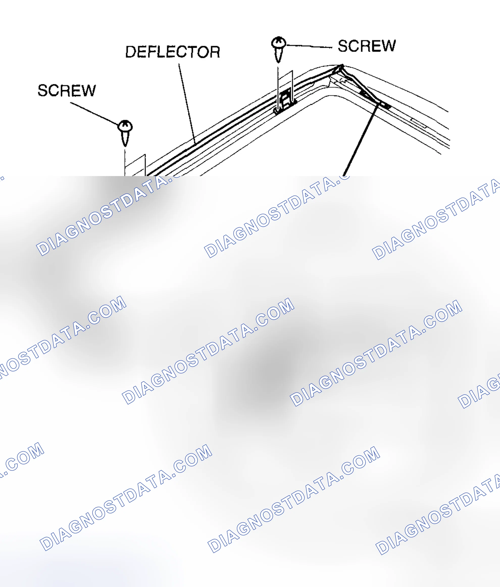 Scheme 2: DEFLECTOR REMOVAL/INSTALLATION