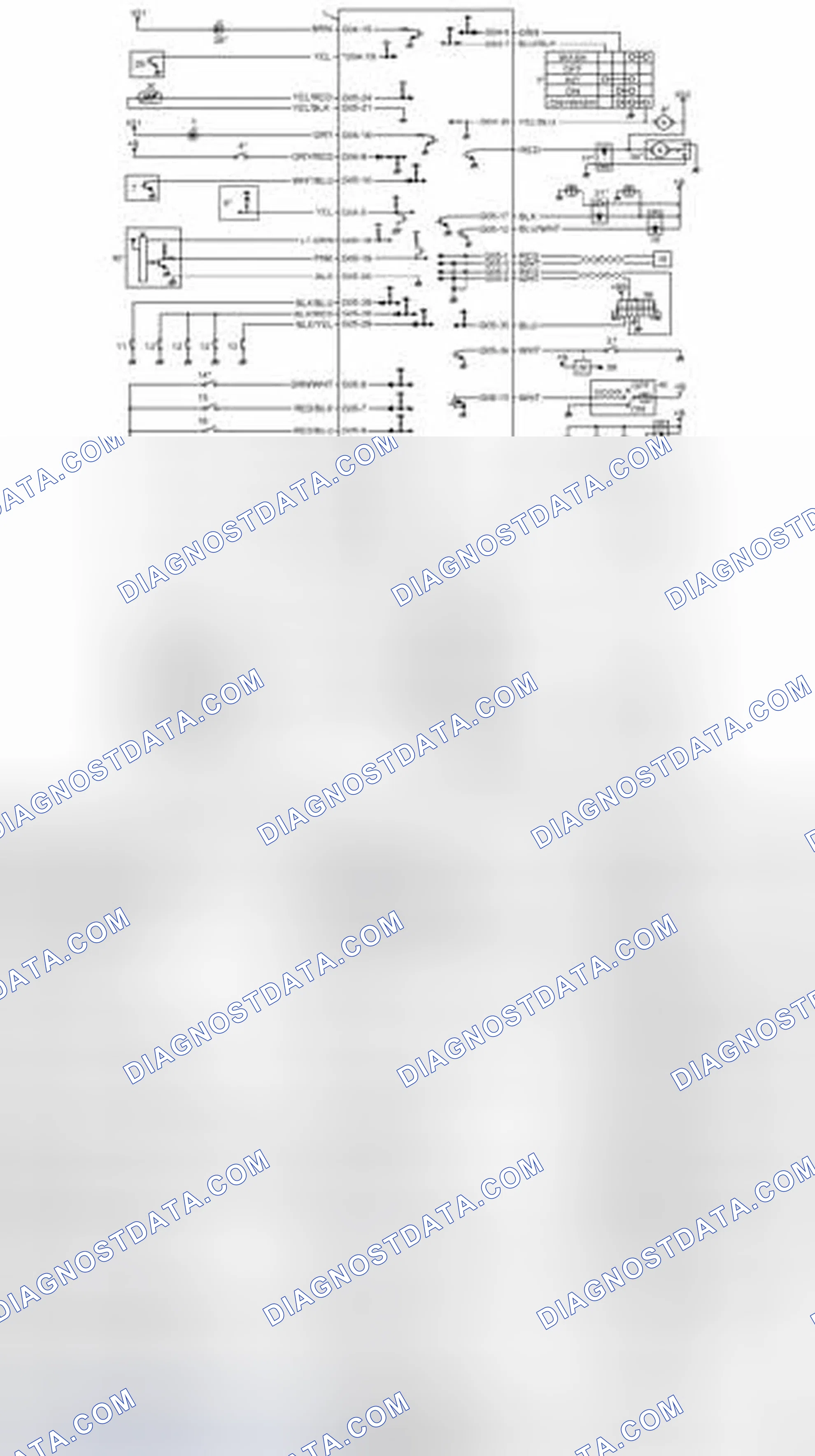 Scheme 3: Body Electrical Control System Wiring Circuit Diagram