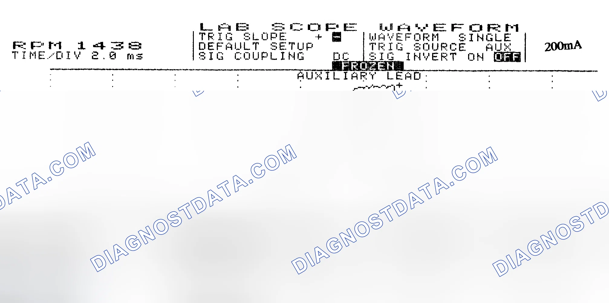 Scheme 15: Single Injector w/Normal Current Flow - Current Pattern