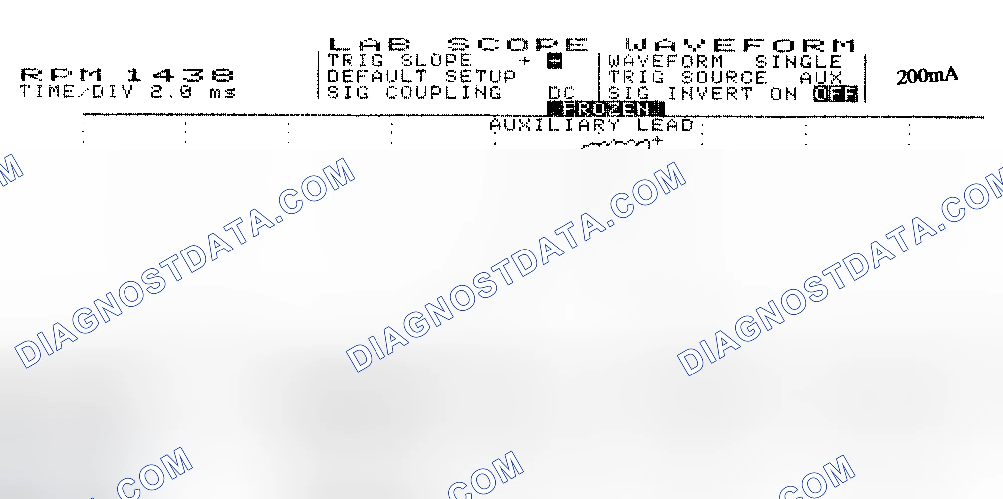 Scheme 15: Single Injector w/Normal Current Flow - Current Pattern