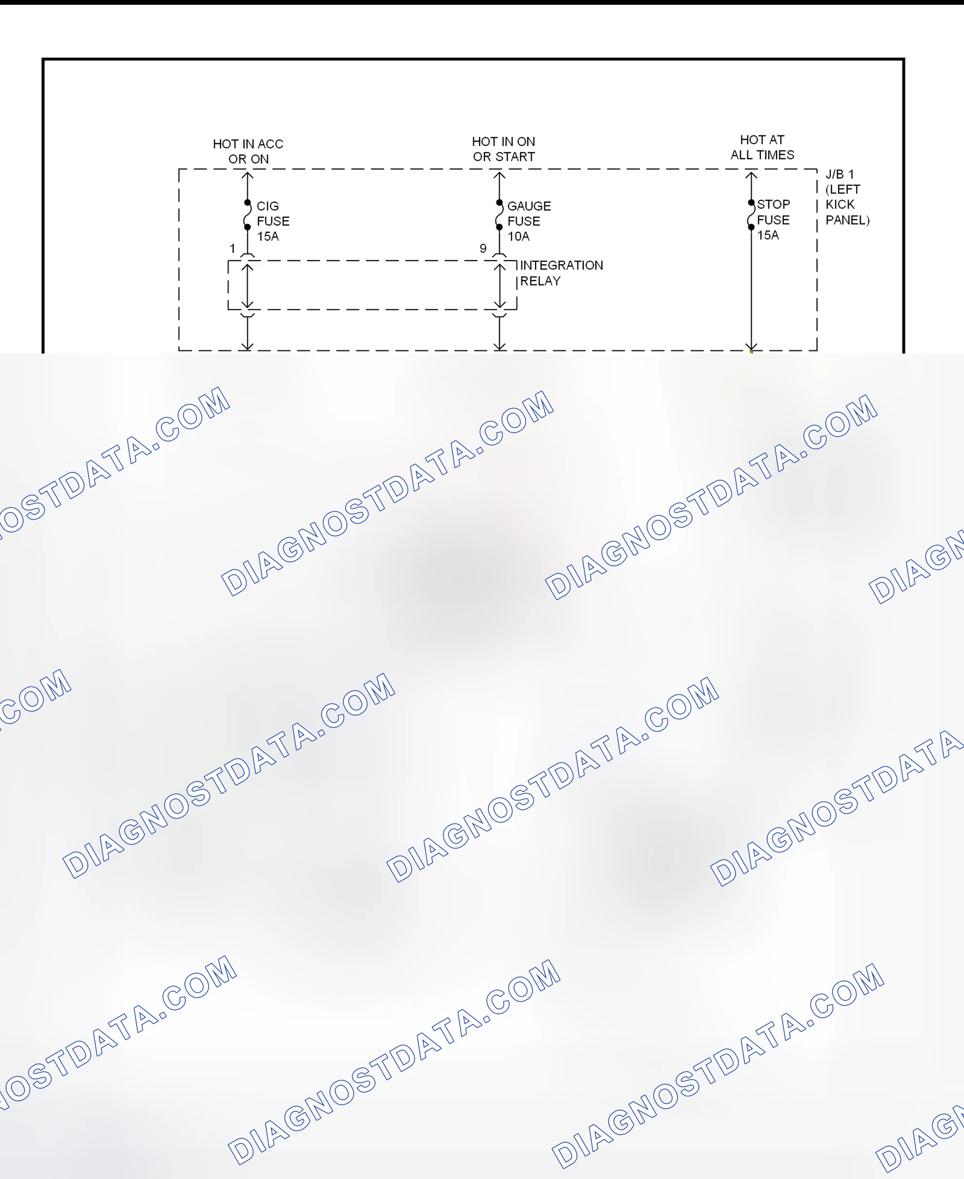 Scheme 18: Shift Interlock System Wiring Diagram (1995 Pickup)