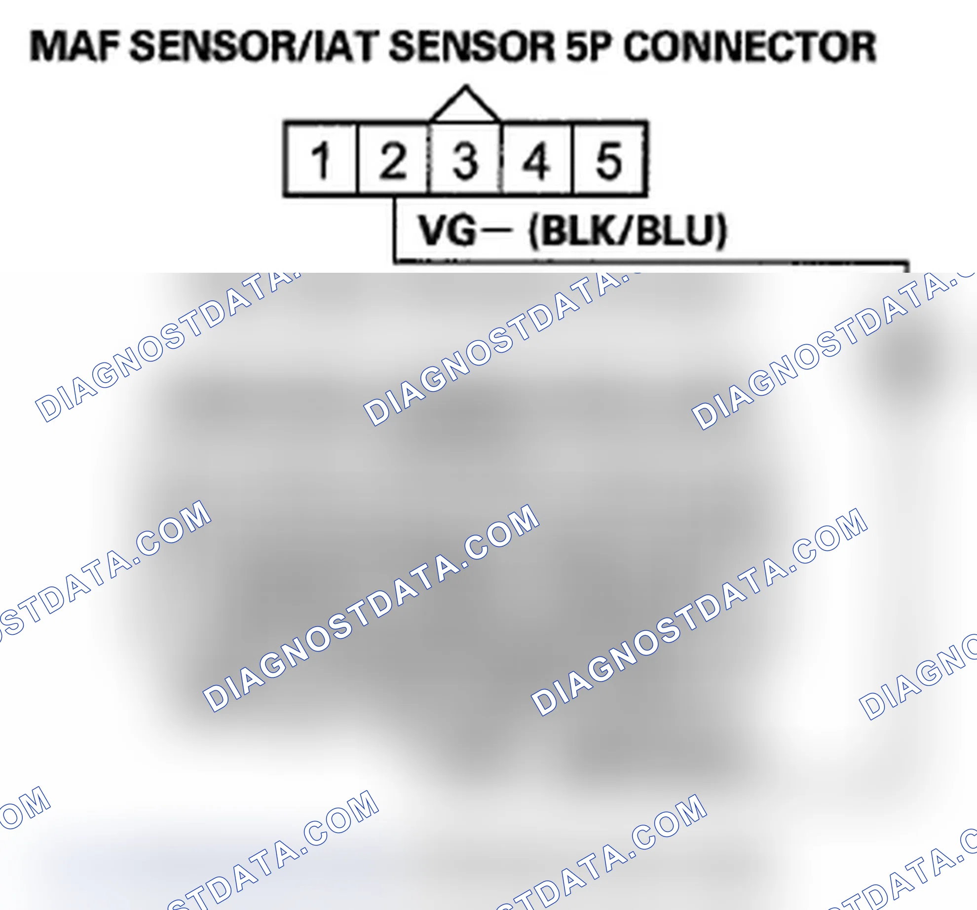 Scheme 362: DTC P0103: MAF Sensor Circuit High Voltage
