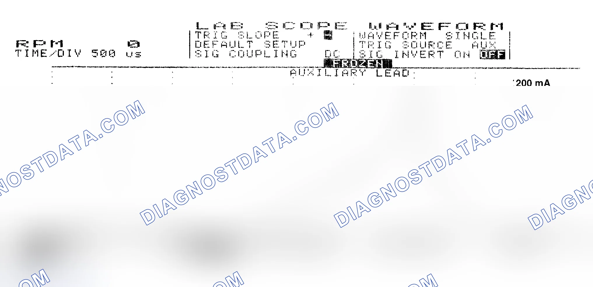Scheme 17: Single Injector w/Normal Current Flow - Current Pattern