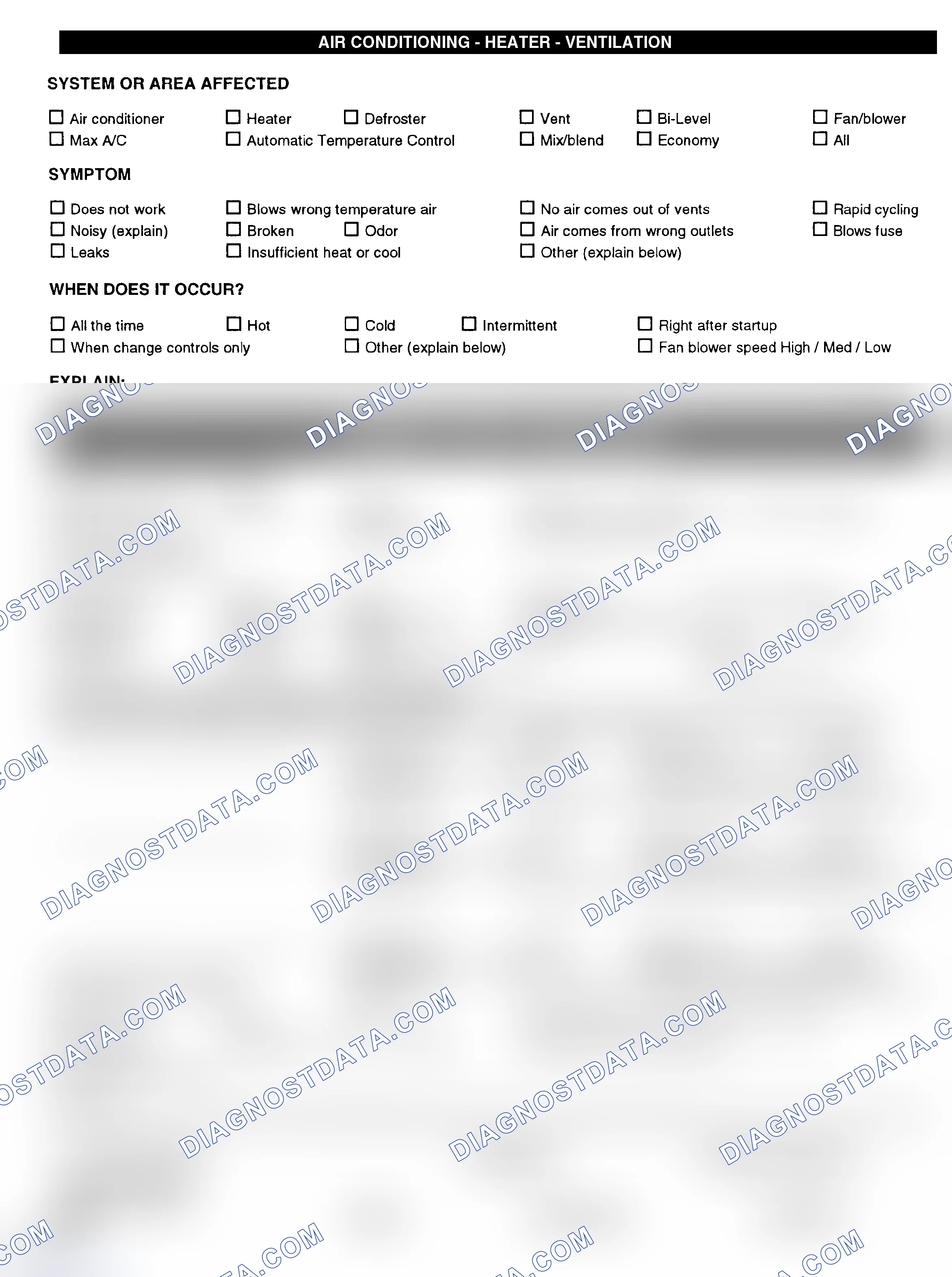 Scheme 4: Symptom Check List - Page 3