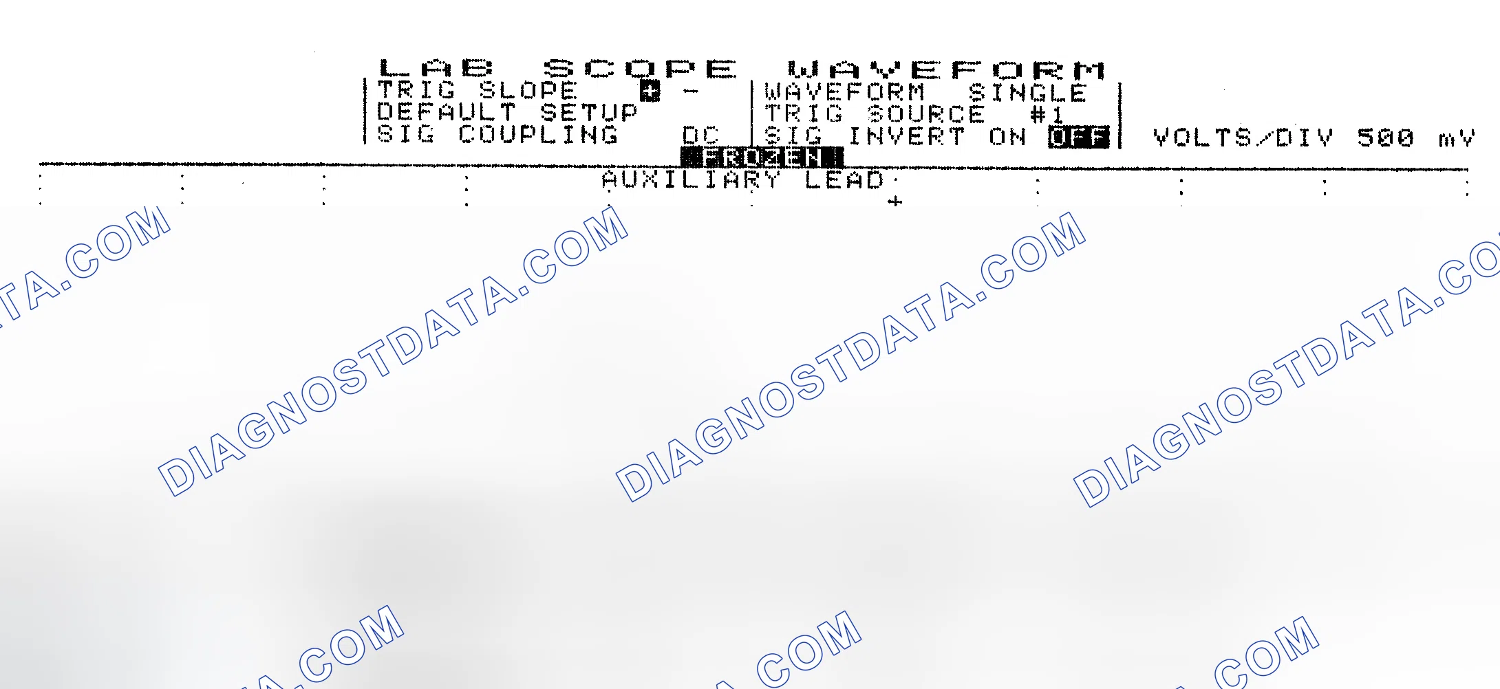 Scheme 10: Single Injector w/Excessive Current Flow - Current Pattern