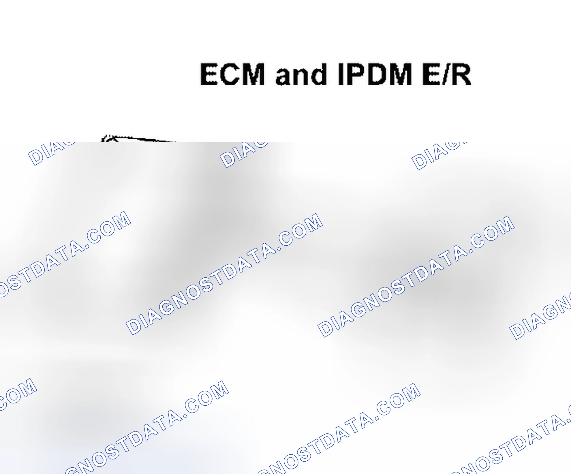 Scheme 400: ECM AND IPDM E/R INTERNAL CIRCUIT INSPECTION