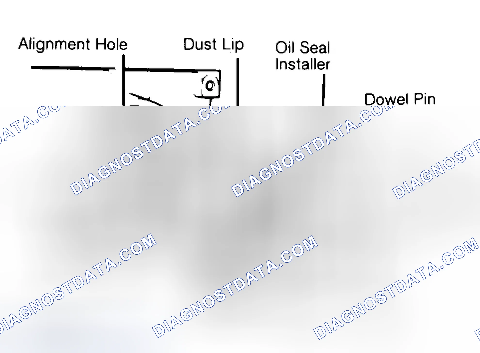Scheme 10: Installing Typical One-Piece Oil Seal