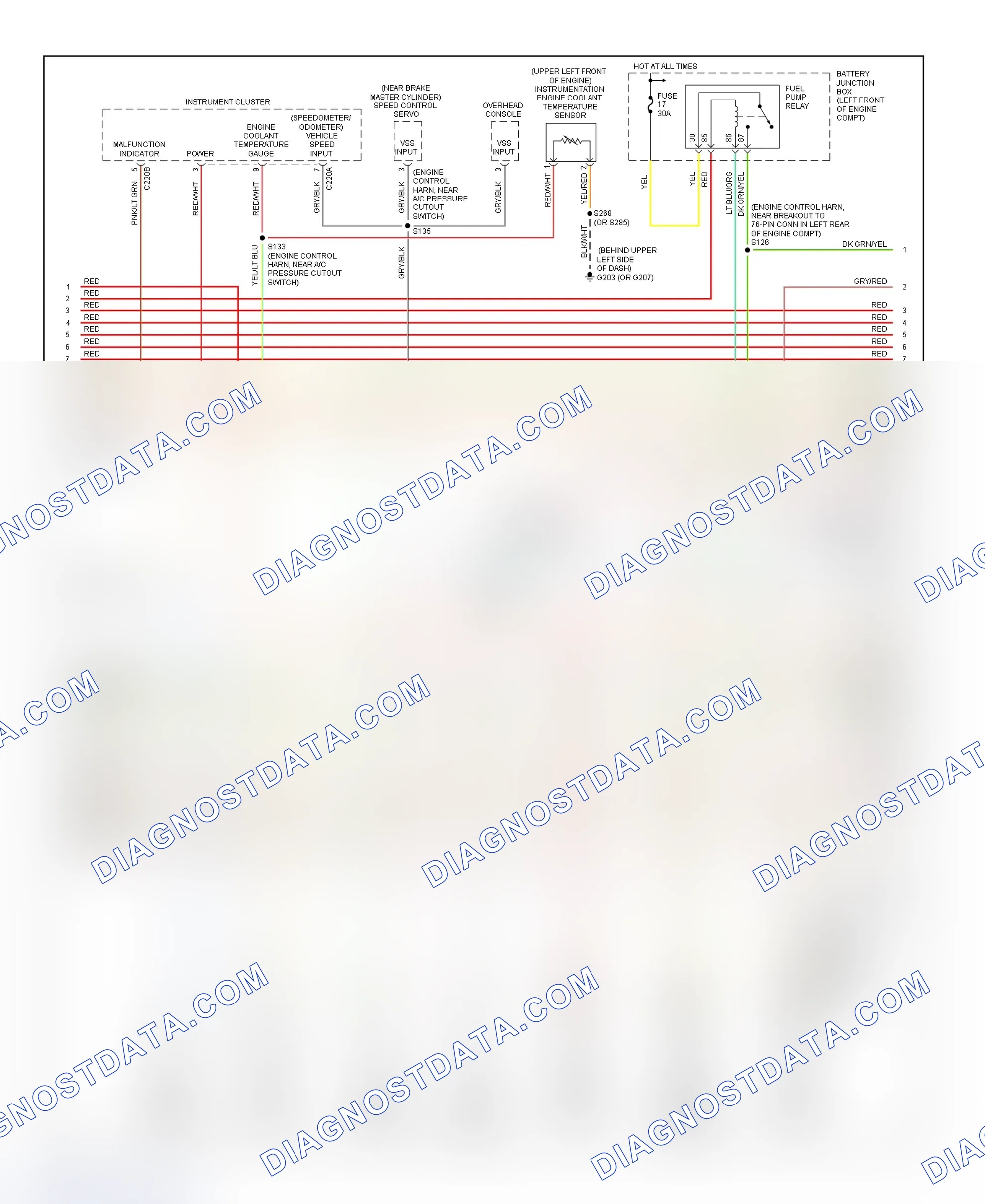 Scheme 42: PCM Wiring Diagram (Econoline - E350 & E450 Super Duty - 6.8L - 2 Of 4)