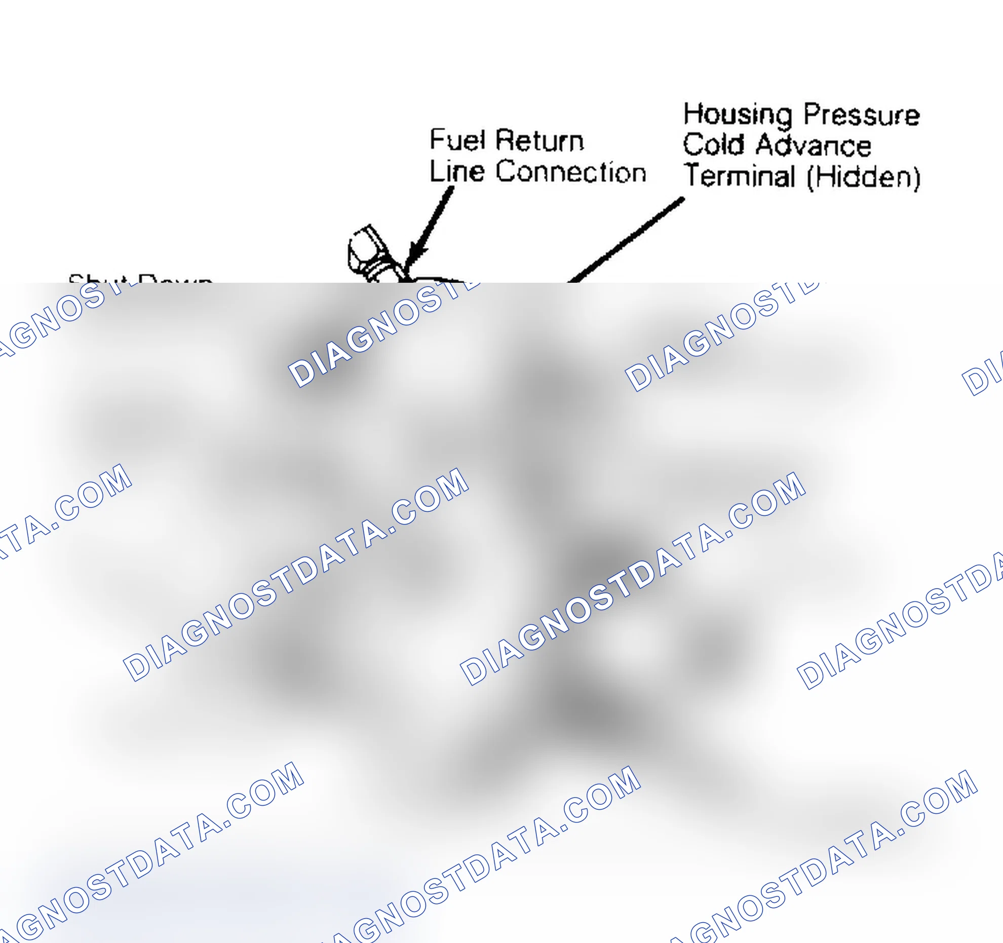 Scheme 162: DIESEL INJECTION PUMP