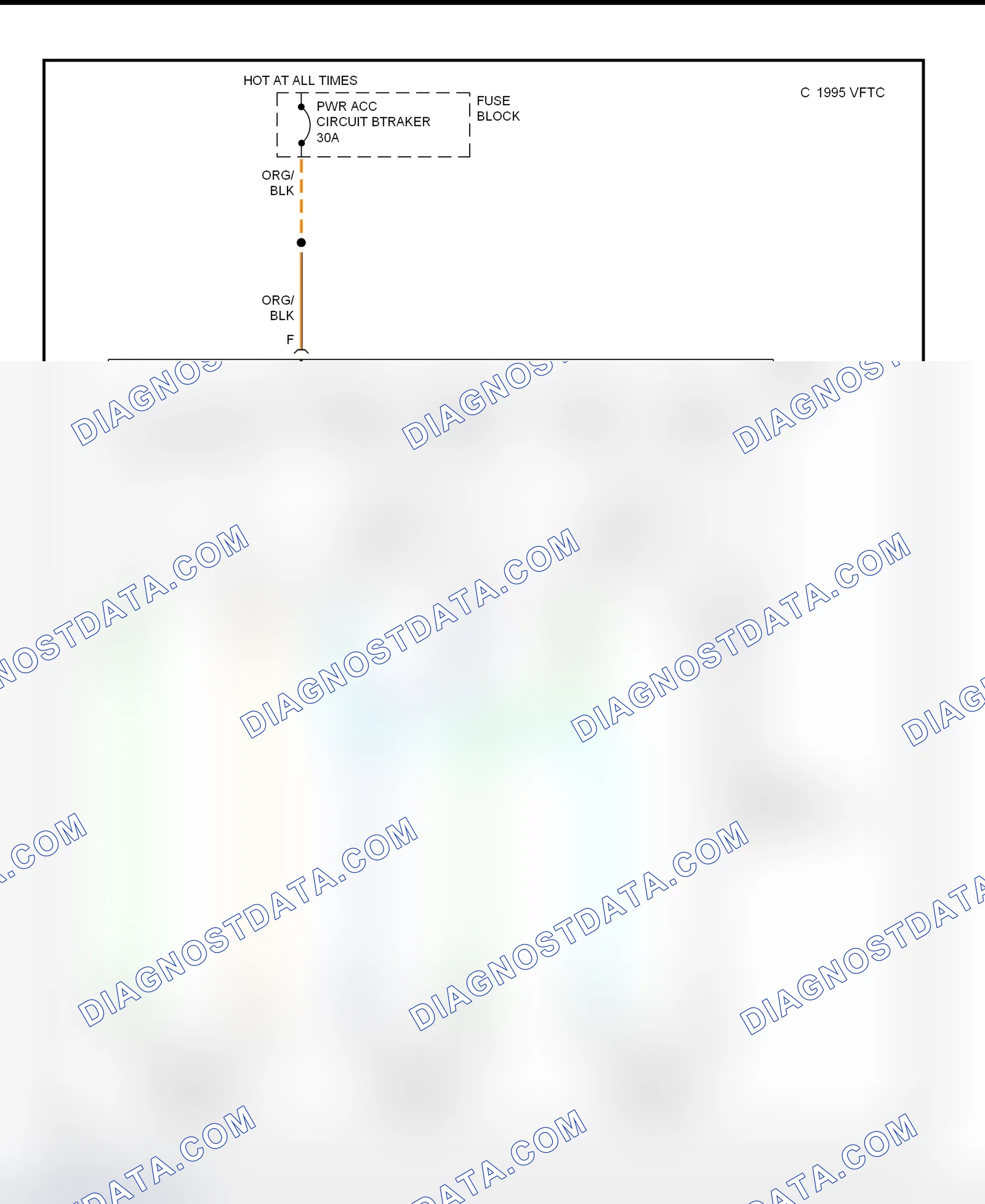 Scheme 4: Power Seats Wiring Diagram