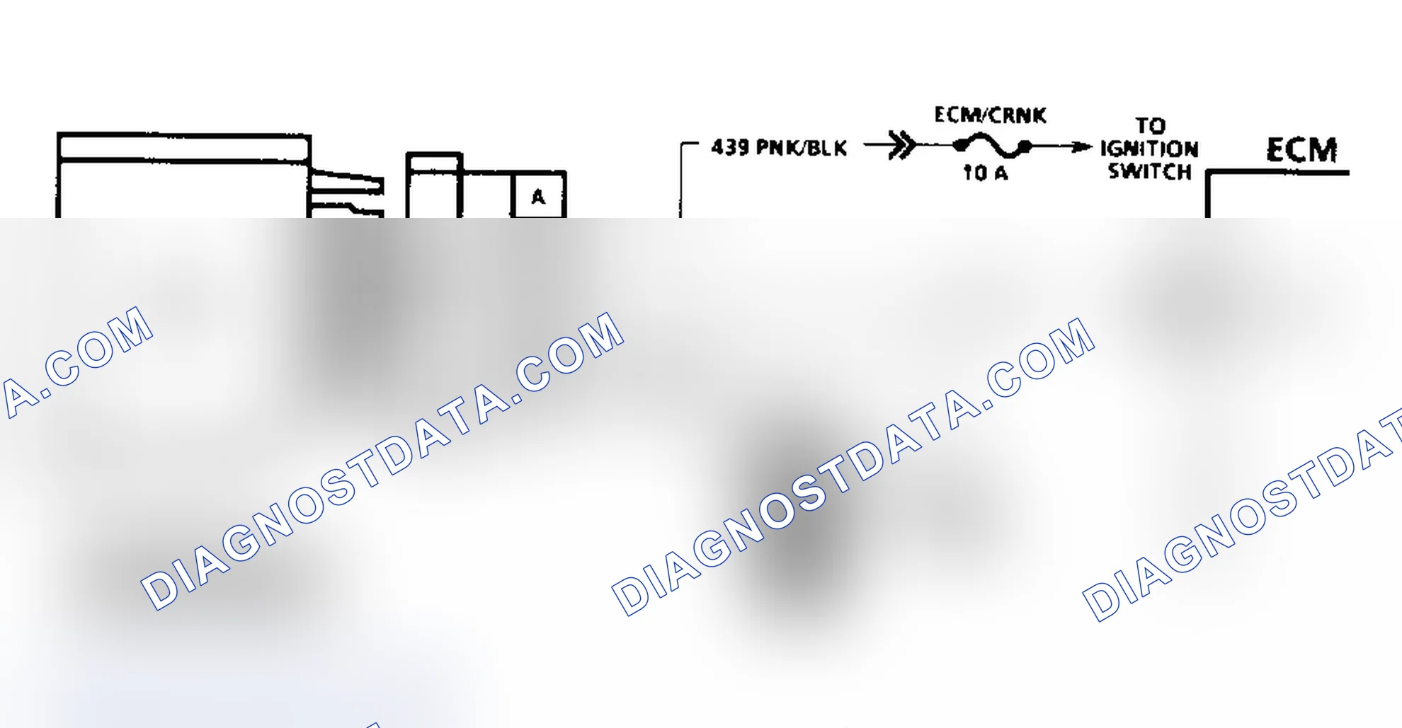 Scheme 334: Code 43 Schematic ("P" Series) Knock Sensor With Spark Control Module