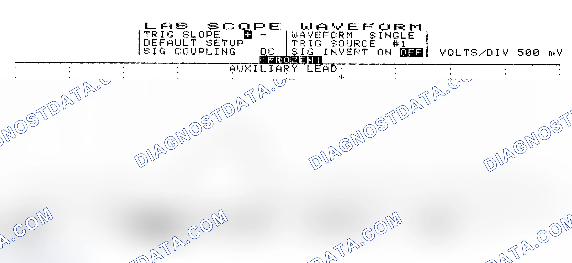 Scheme 10: Single Injector w/Excessive Current Flow - Current Pattern