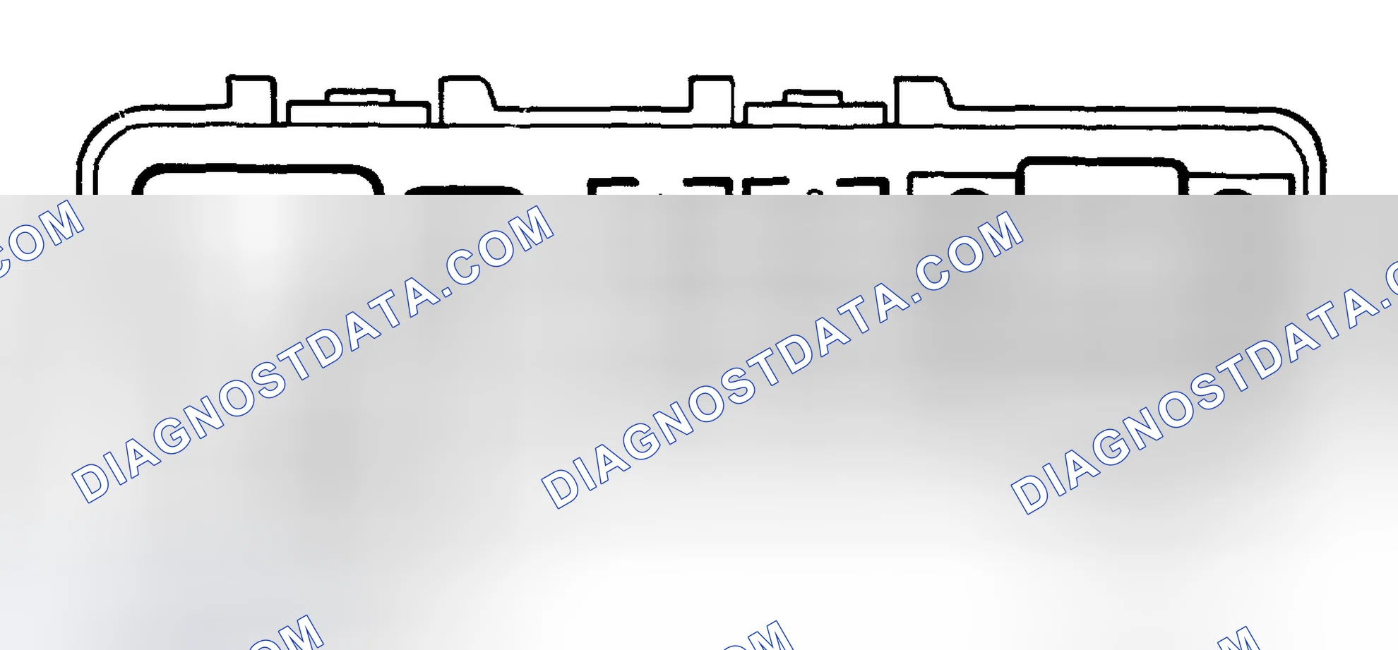 Scheme 13: UNDERHOOD ABS FUSE PANEL IDENTIFICATION (1992-96)