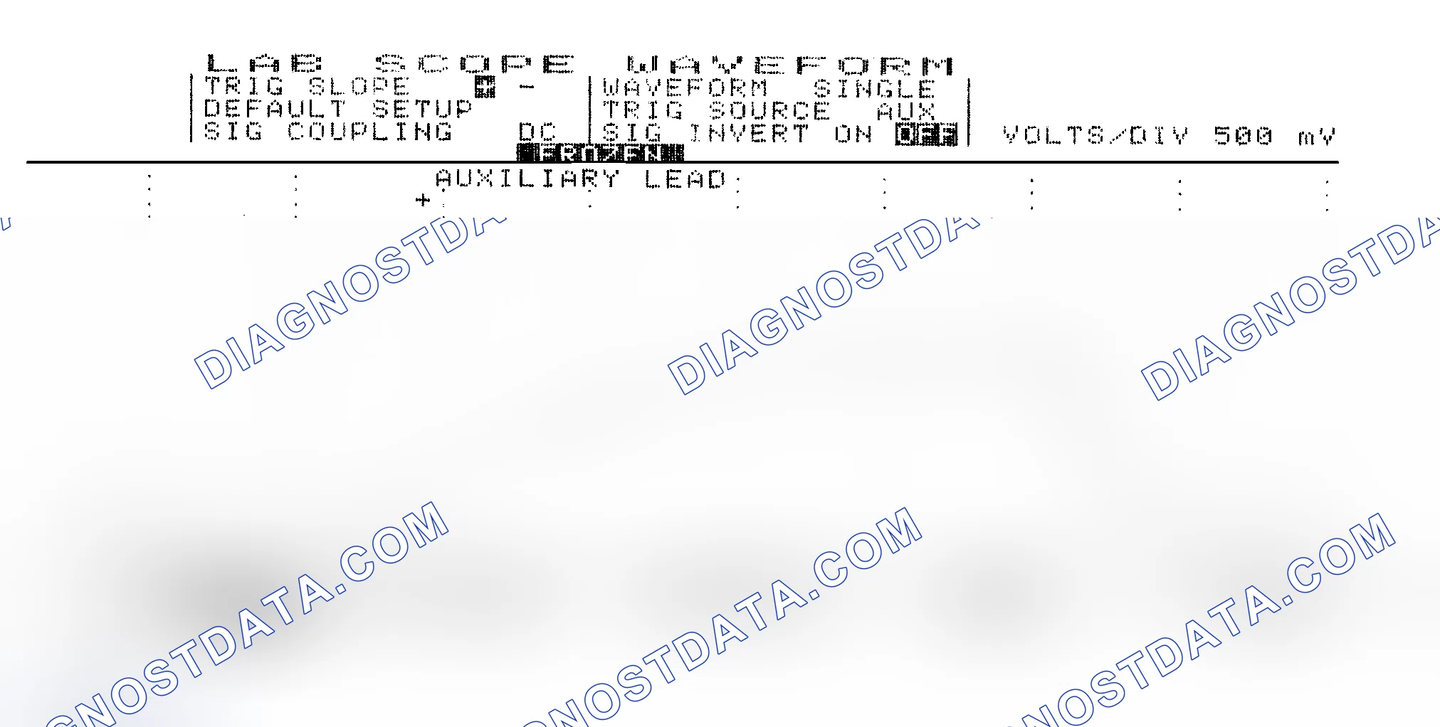 Scheme 14: Single Injector w/Excessive Current Flow - Current Pattern