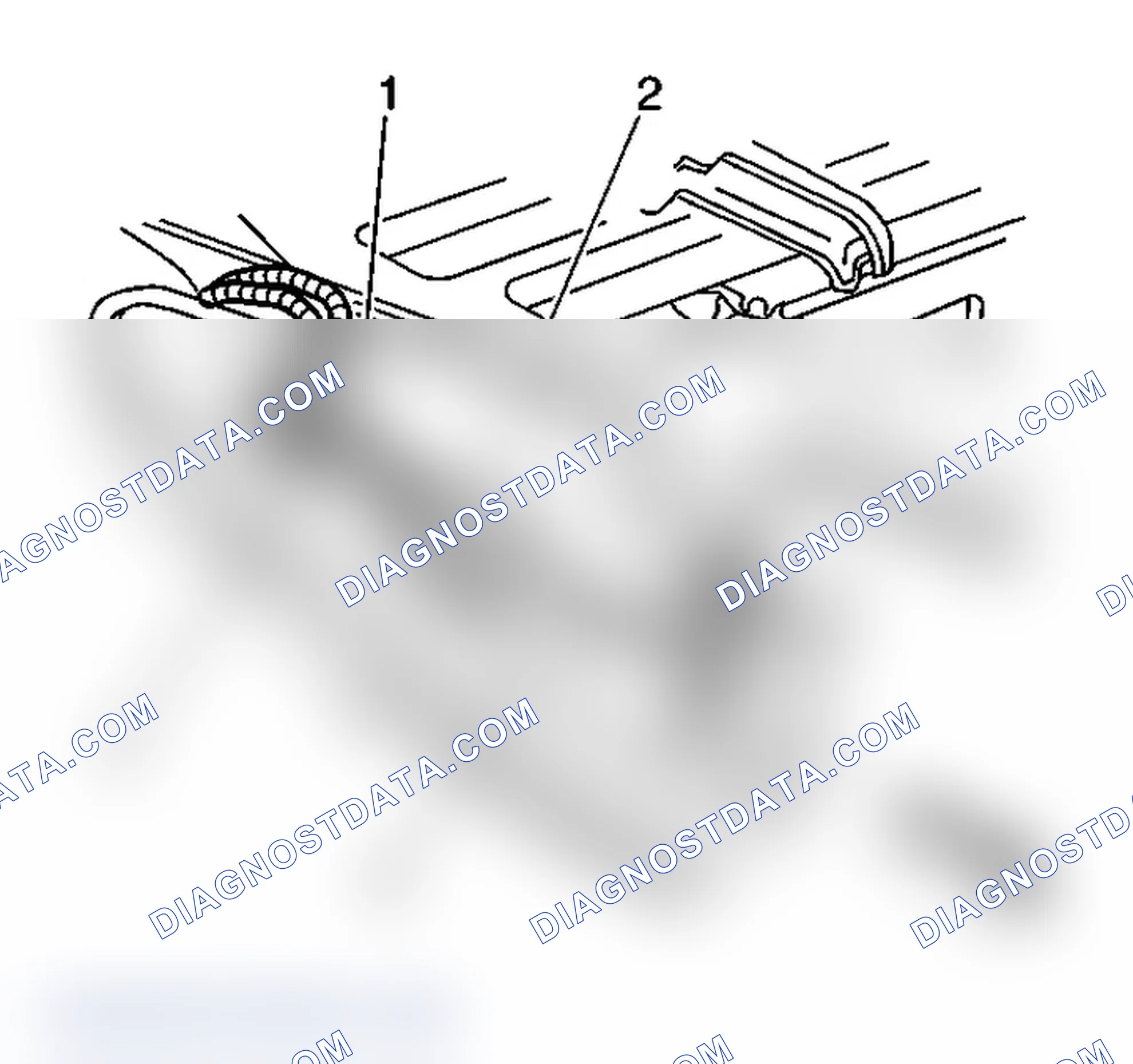 Scheme 9: Identifying Fuel Feed Pipes At Fuel Filter/Pressure Regulator
