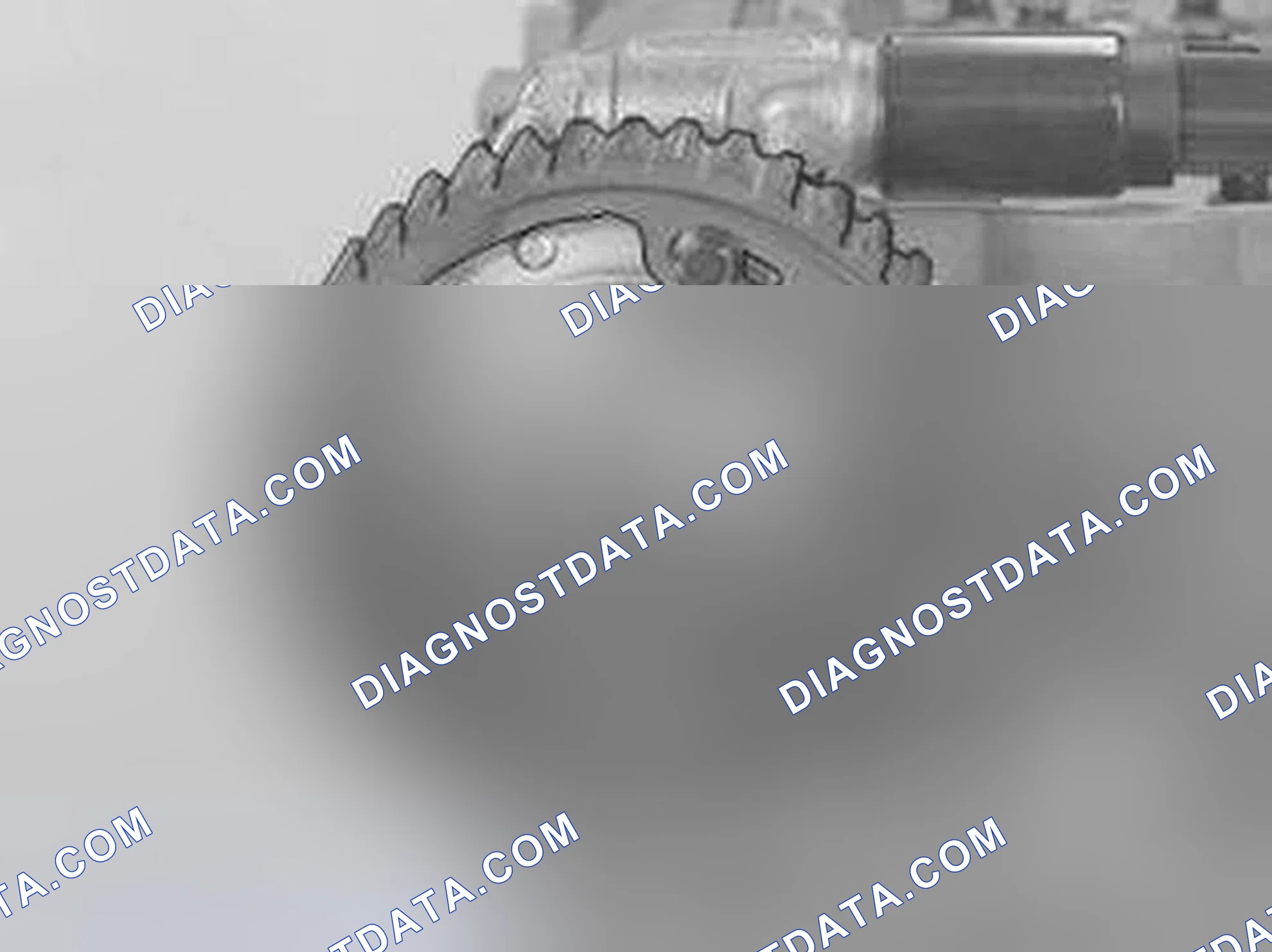 Scheme 448: Removing the camshaft pulleys