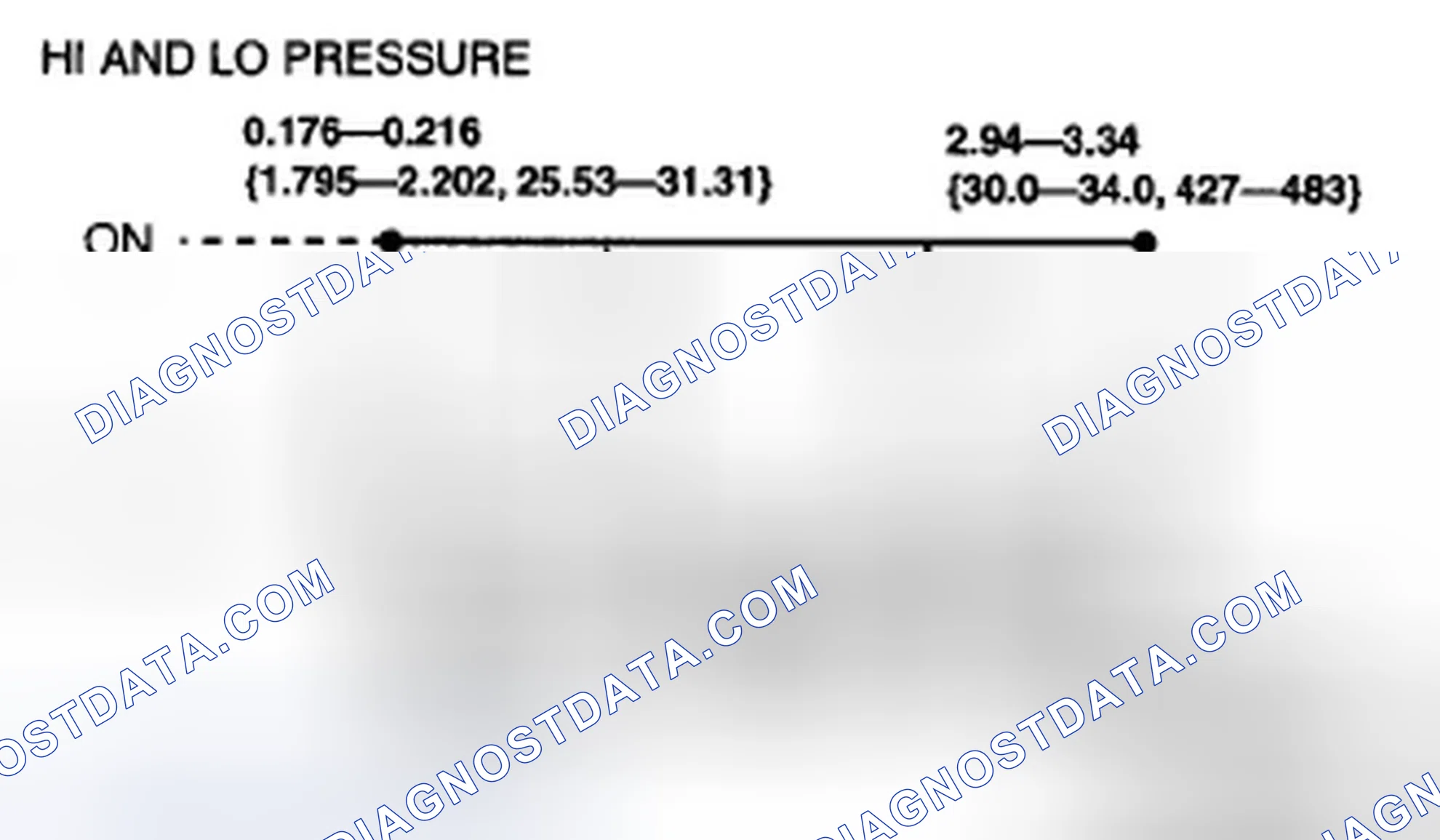 Scheme 96: REFRIGERANT PRESSURE SWITCH INSPECTION [MANUAL AIR CONDITIONER]