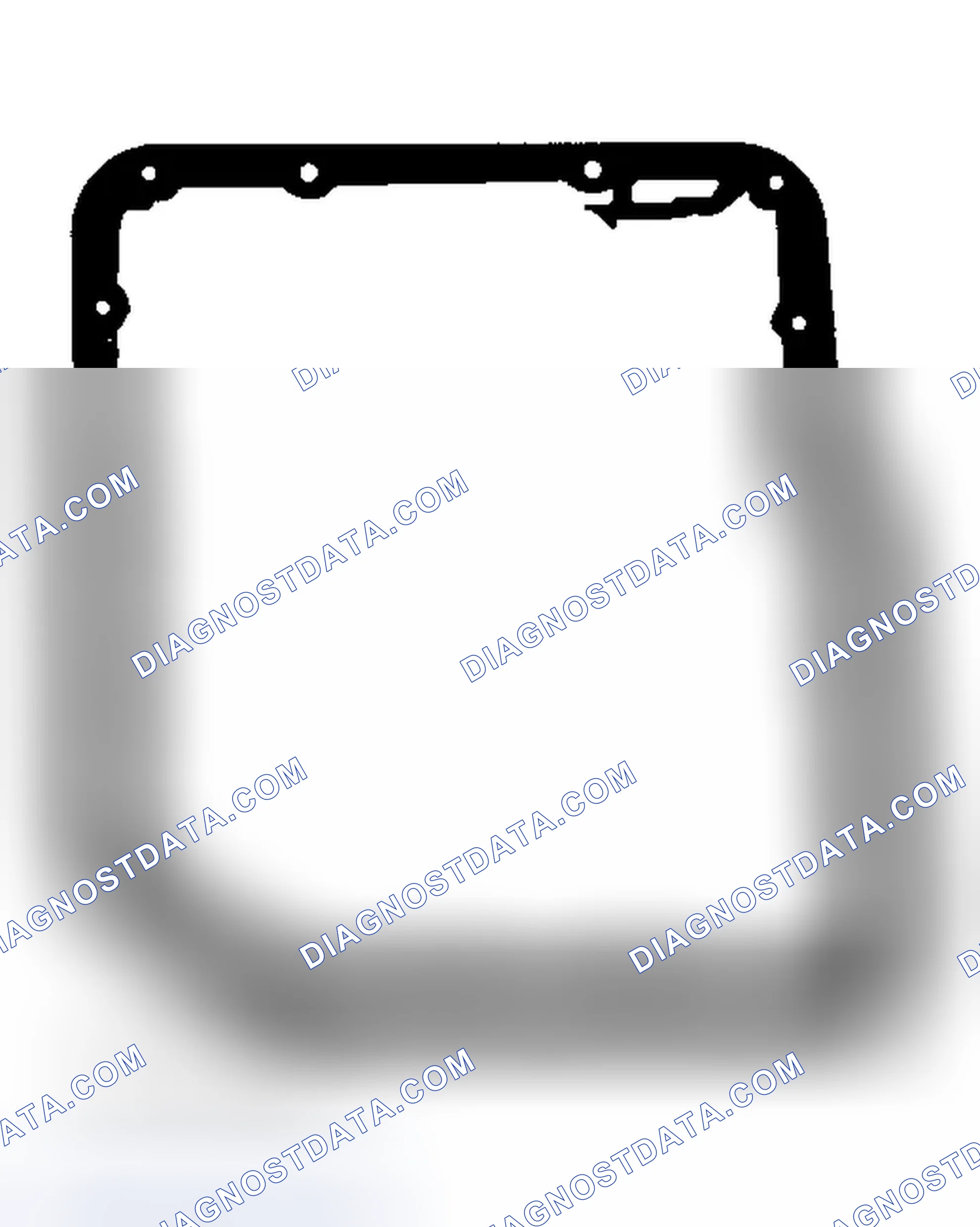 Scheme 6: OIL PAN GASKET