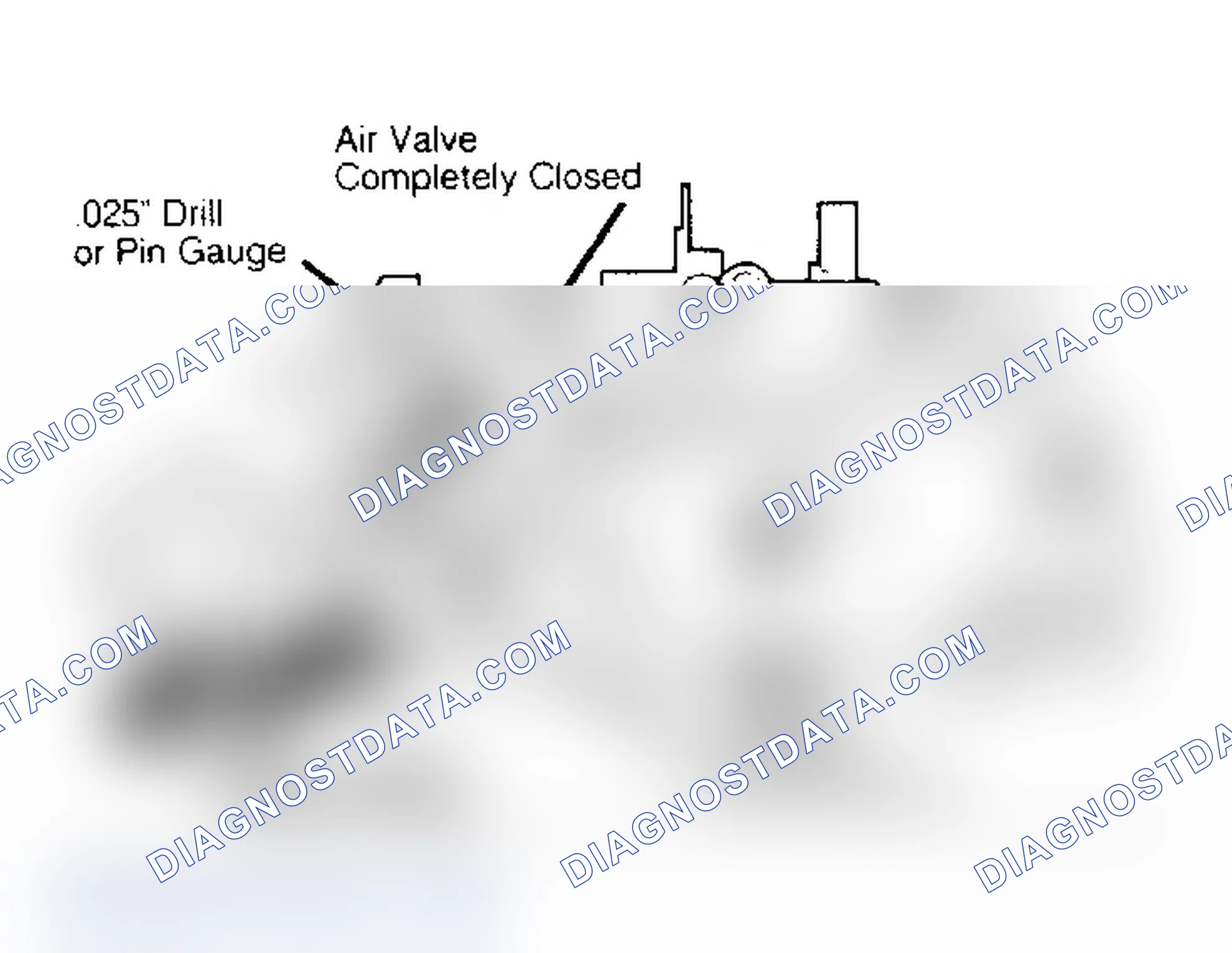 Scheme 48: Rear Air Valve Rod Adjustment