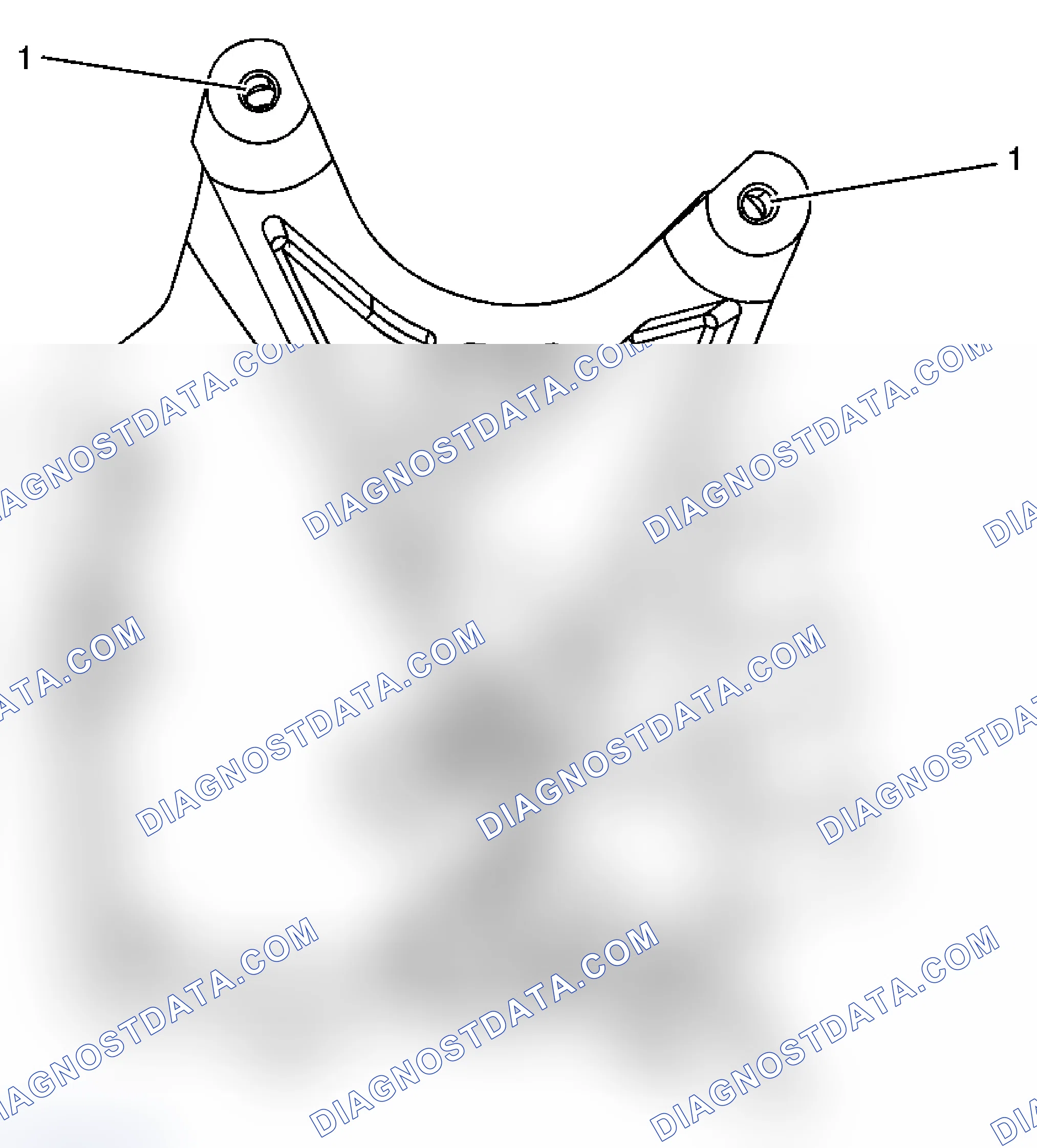 Scheme 423: Generator Bracket - Rear View